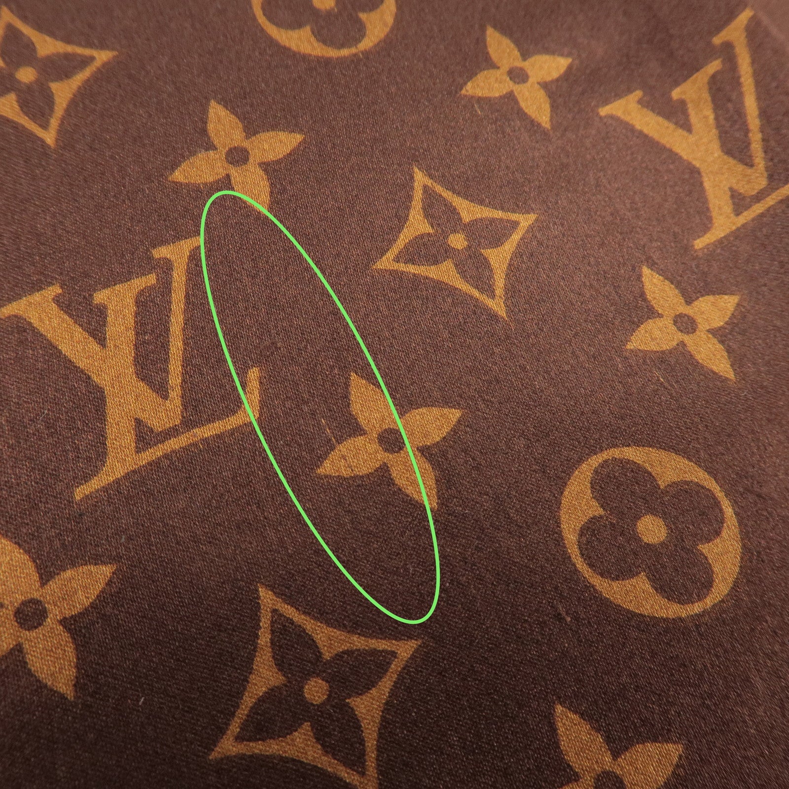 Louis Vuitton Monogram 100% Silk Scarf 65x65 Leopard Brown