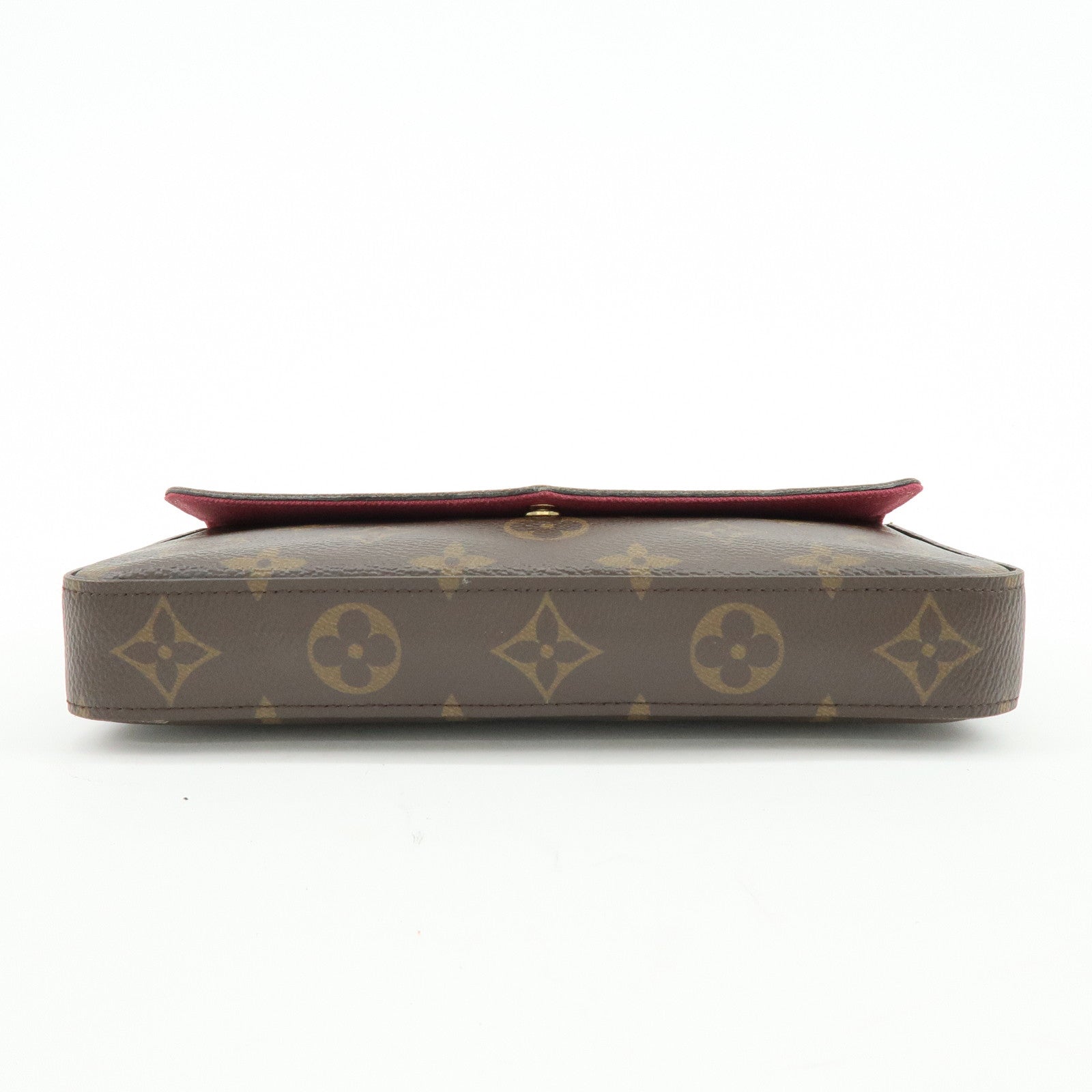 Louis Vuitton Monogram Pochette Felicie Shoulder Bag Brown M61276