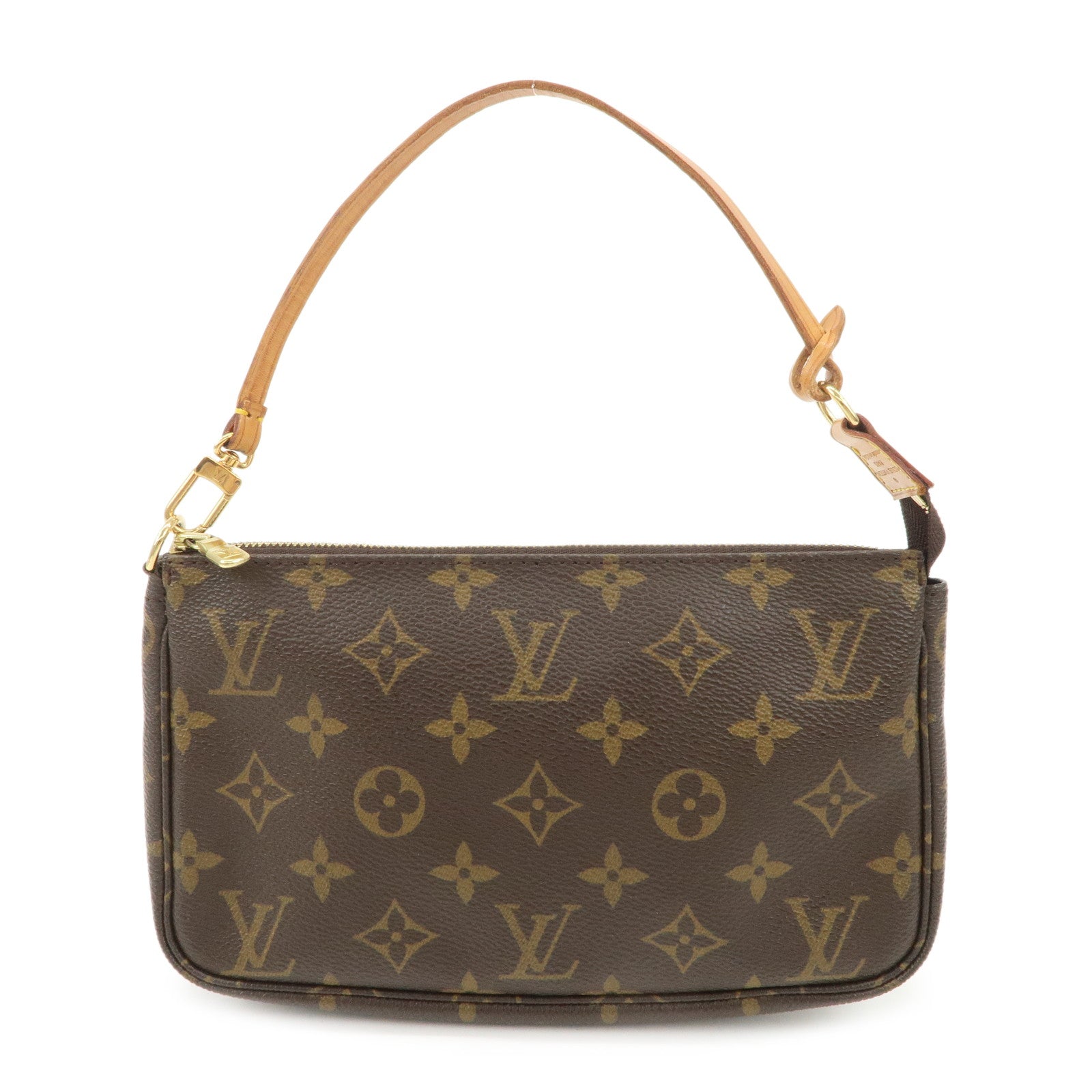 Louis Vuitton Monogram Pochette Accessoires Pouch Hand Bag M51980