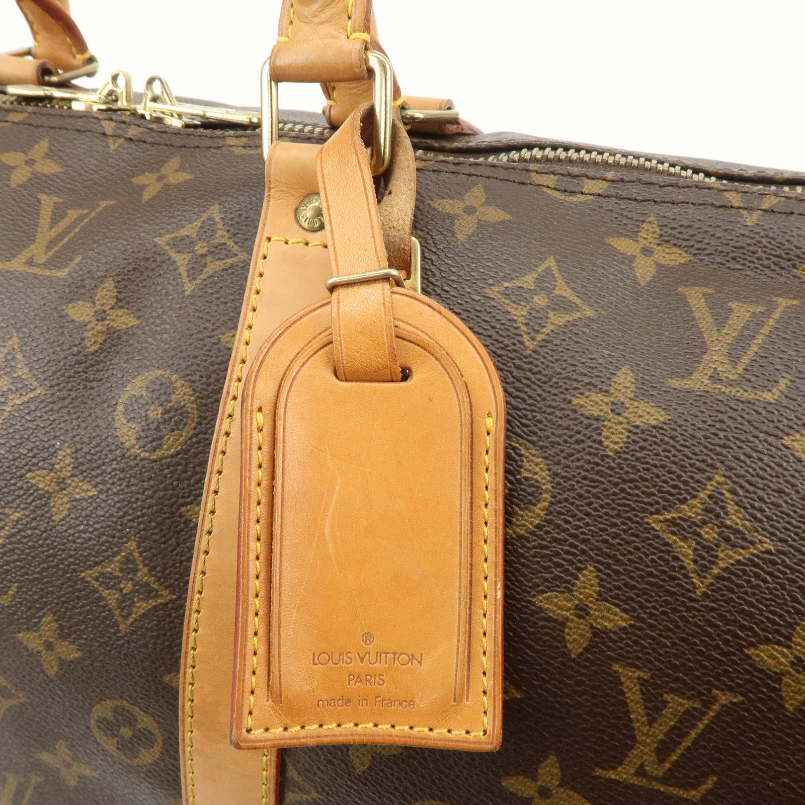 Louis Vuitton Monogram Keep All Bandouliere 55 Boston Bag M41414