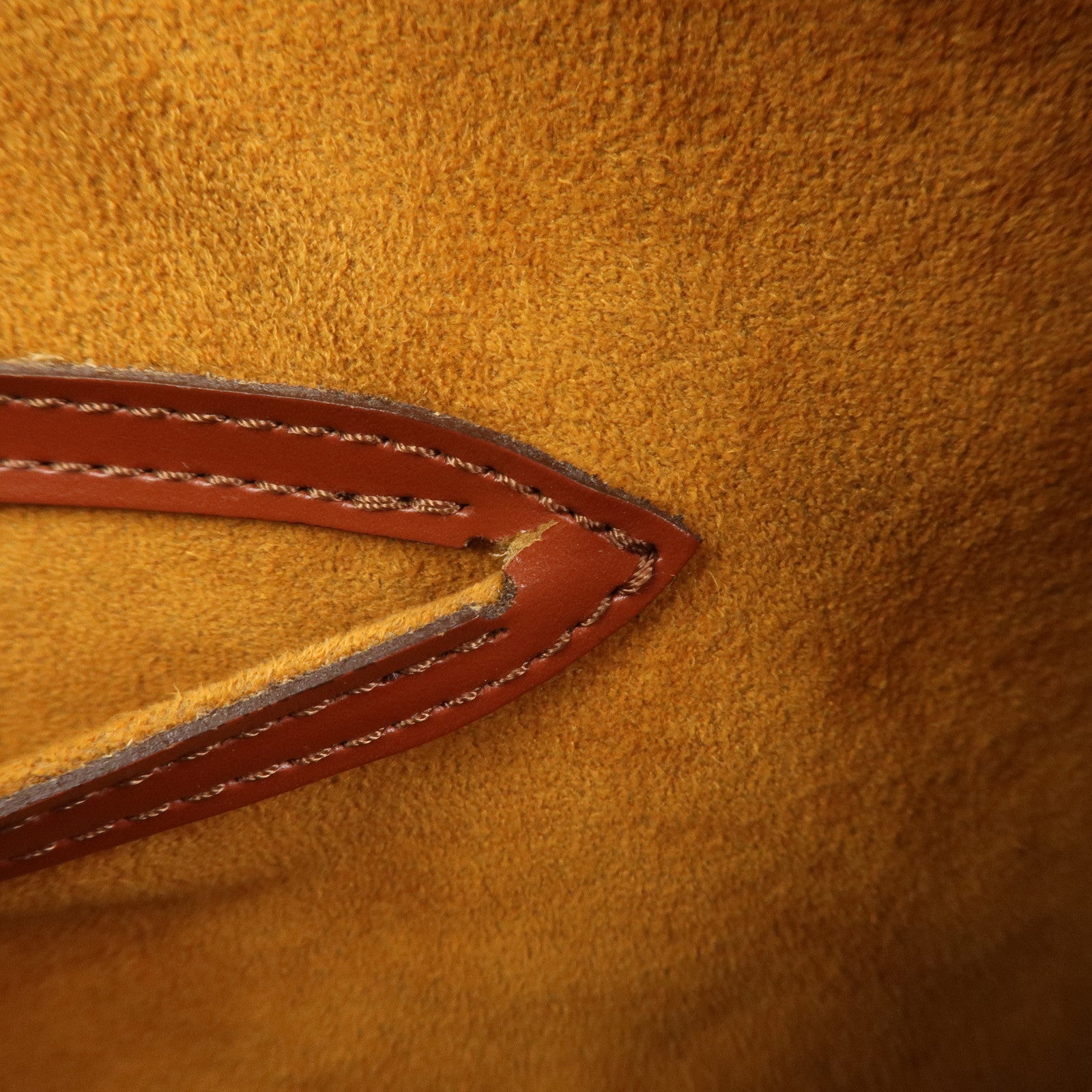 Louis Vuitton Epi Leather Soufflot Hand Bag Kenya Brown M52223