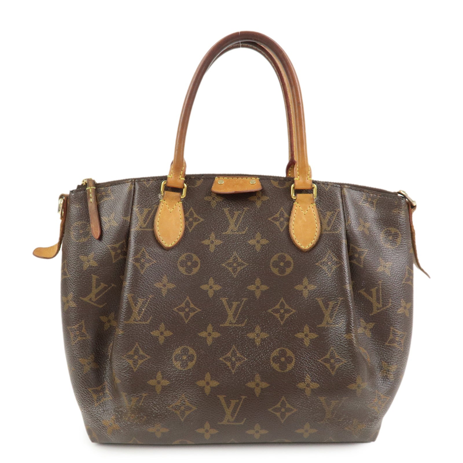 Louis Vuitton Monogram Turenne PM 2Way Bag Hand Bag Brown M48813