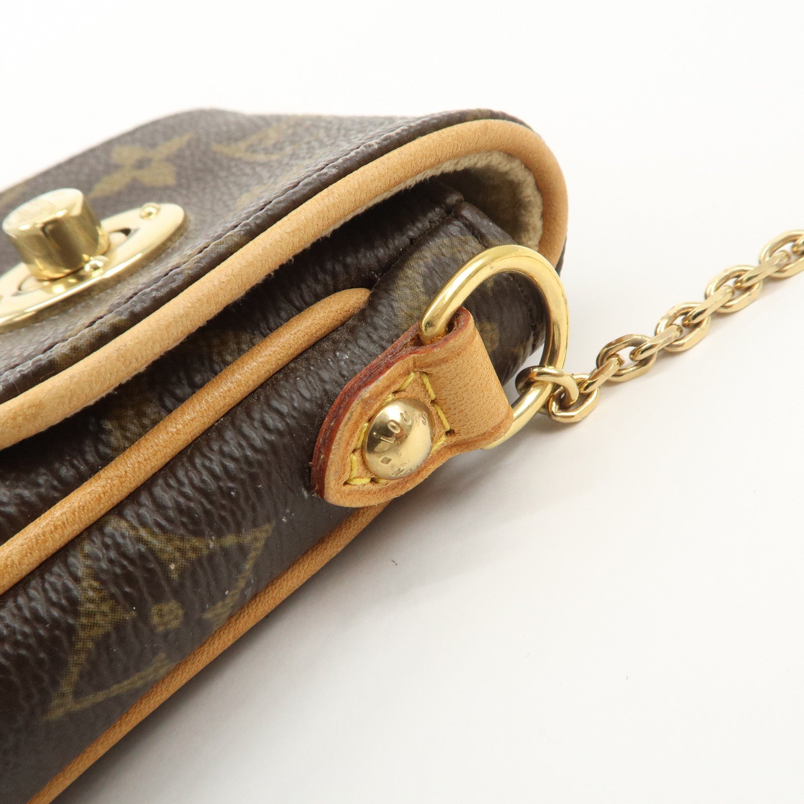 Louis Vuitton Monogram Pochette Tulum Mini Pouch Purse M60020