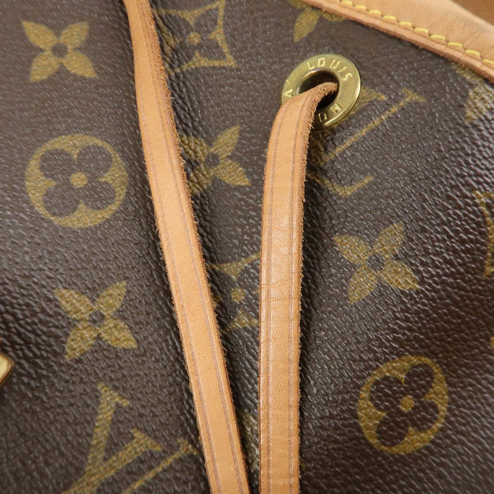 Louis Vuitton Monogram Montsouris MM Backpack Brown M51136