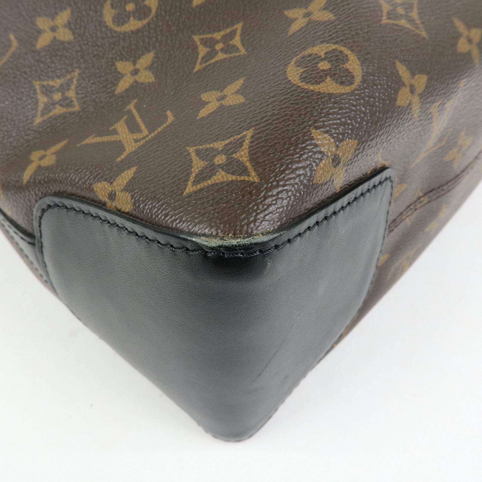Louis Vuitton Monogram Macassar Torres Shoulder Bag Brown M40387