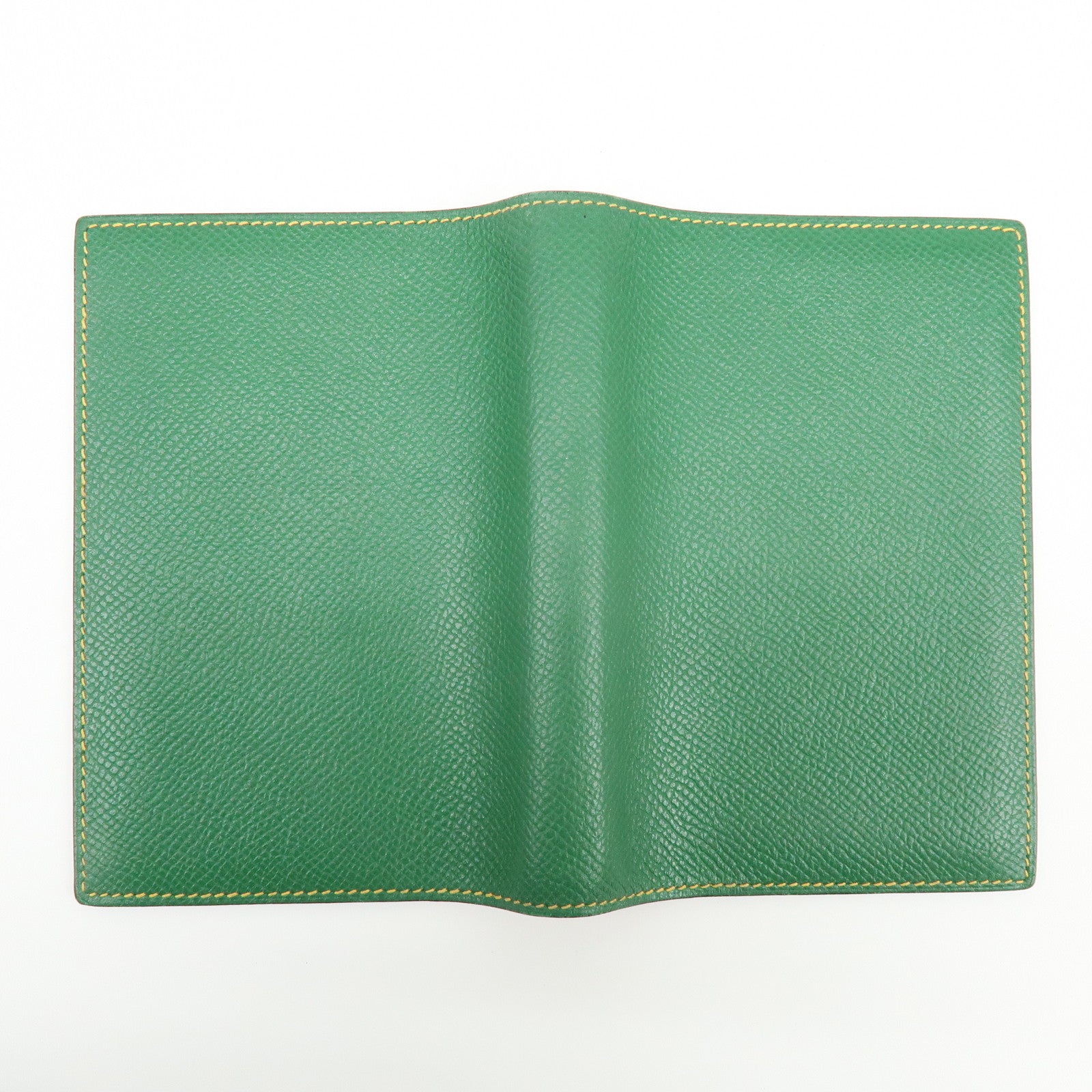 HERMES Veau Epsom Agenda GM Planner Cover □A Stamped Green