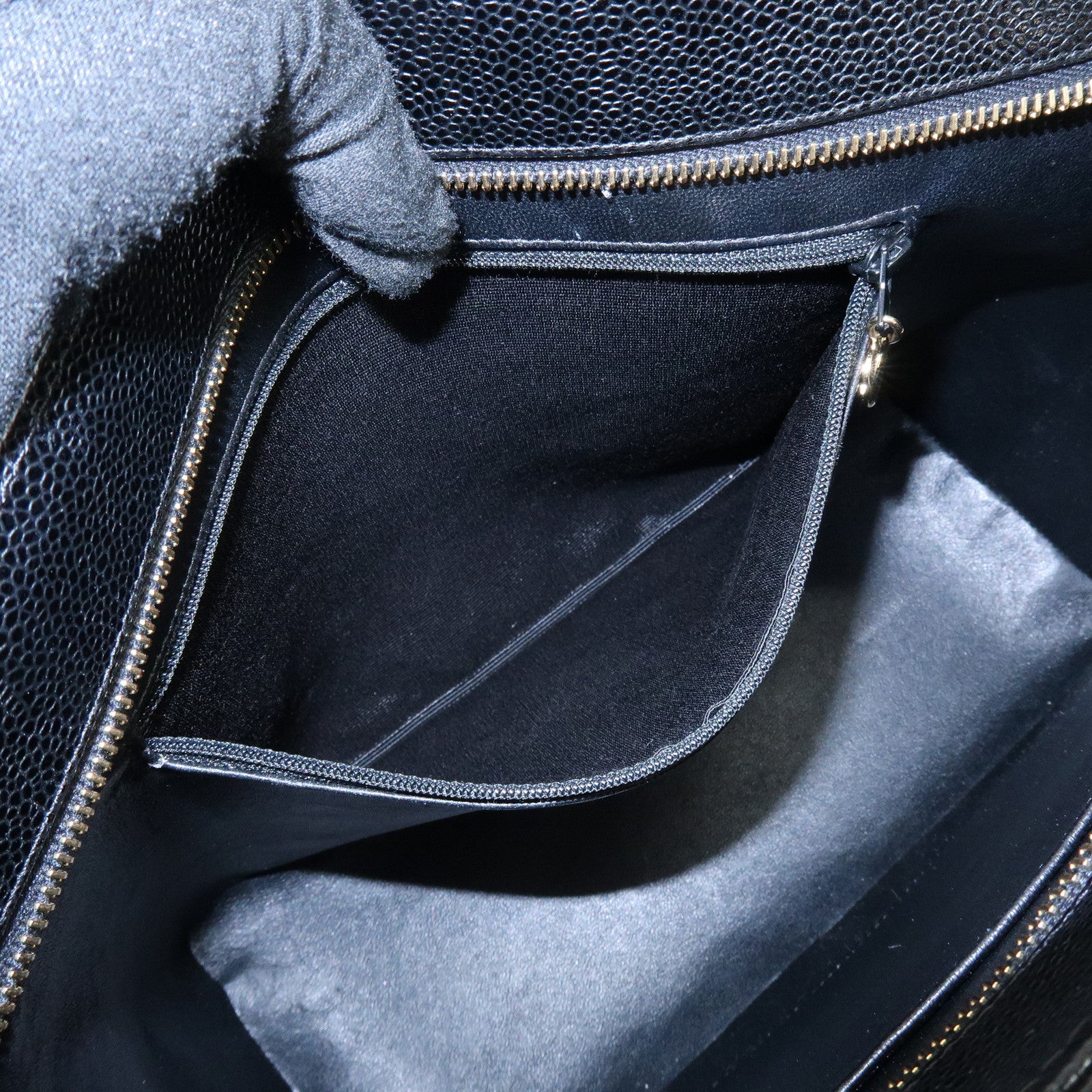 CHANEL Matelasse COCO Mark Medallion Tote Bag Hand Bag A01804