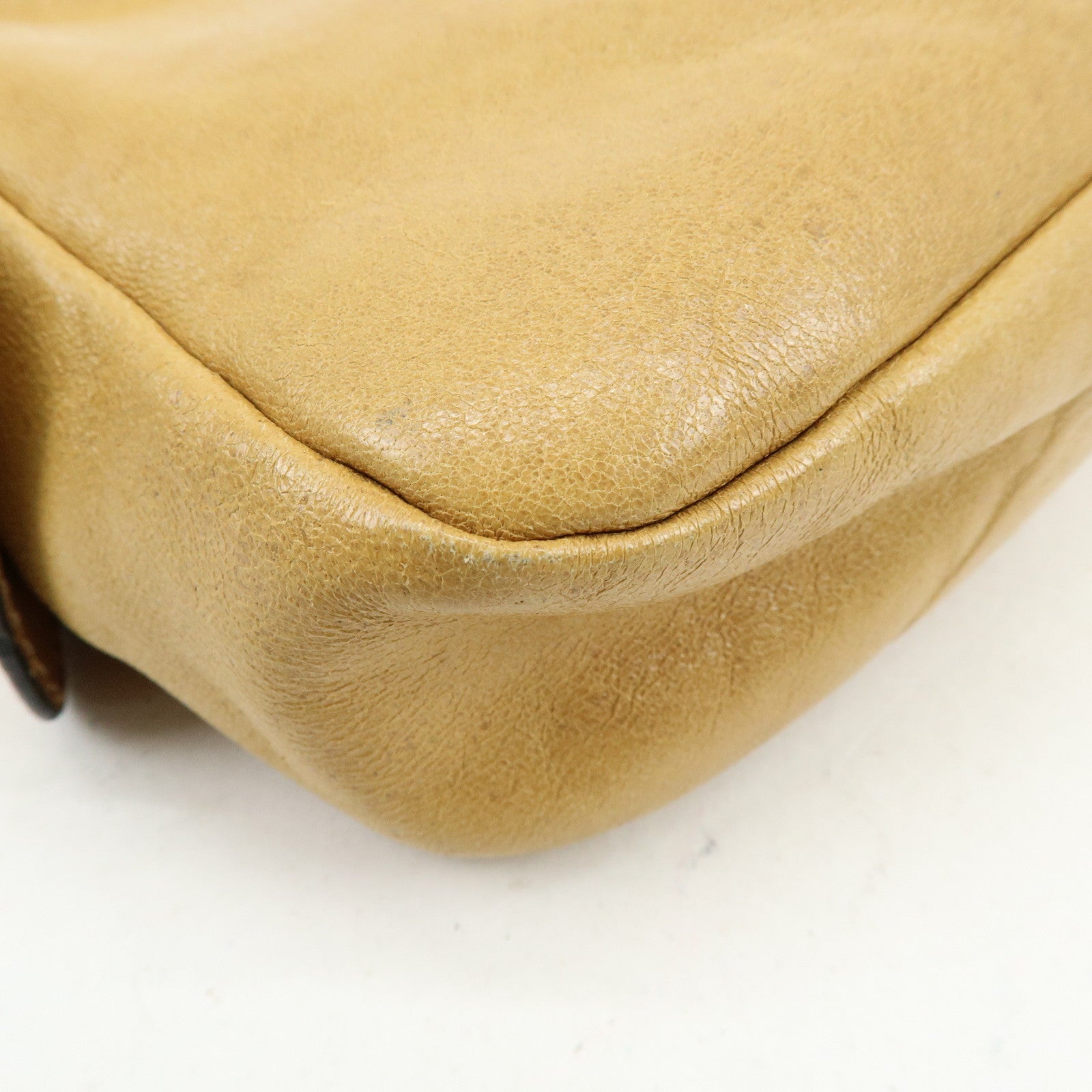 Chloe Shadow Leather 2Way Bag Shoulder Bag Light Brown