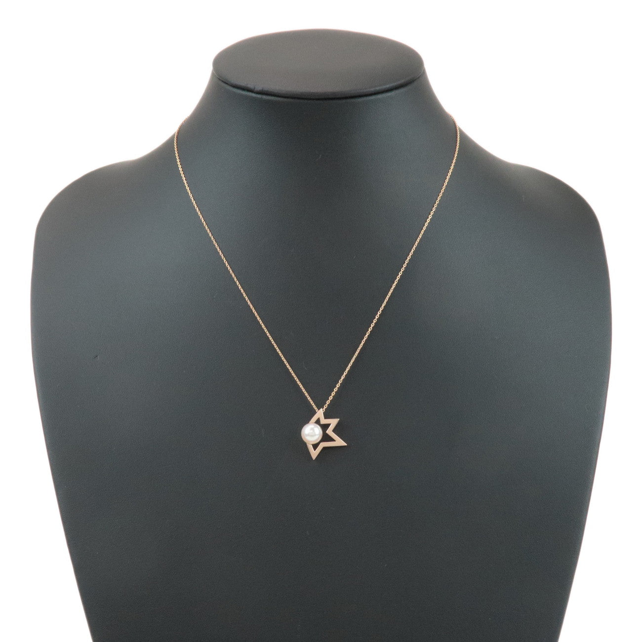 TASAKI Comet Plus Pearl 750PG Necklace Rose Gold