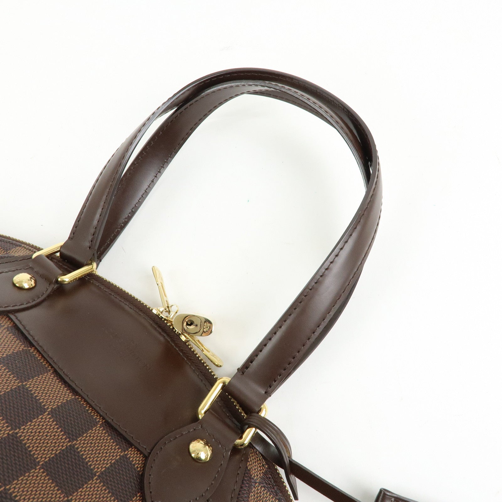 Louis Vuitton Damier Verona PM Hand Bag Damier Ebene N41117