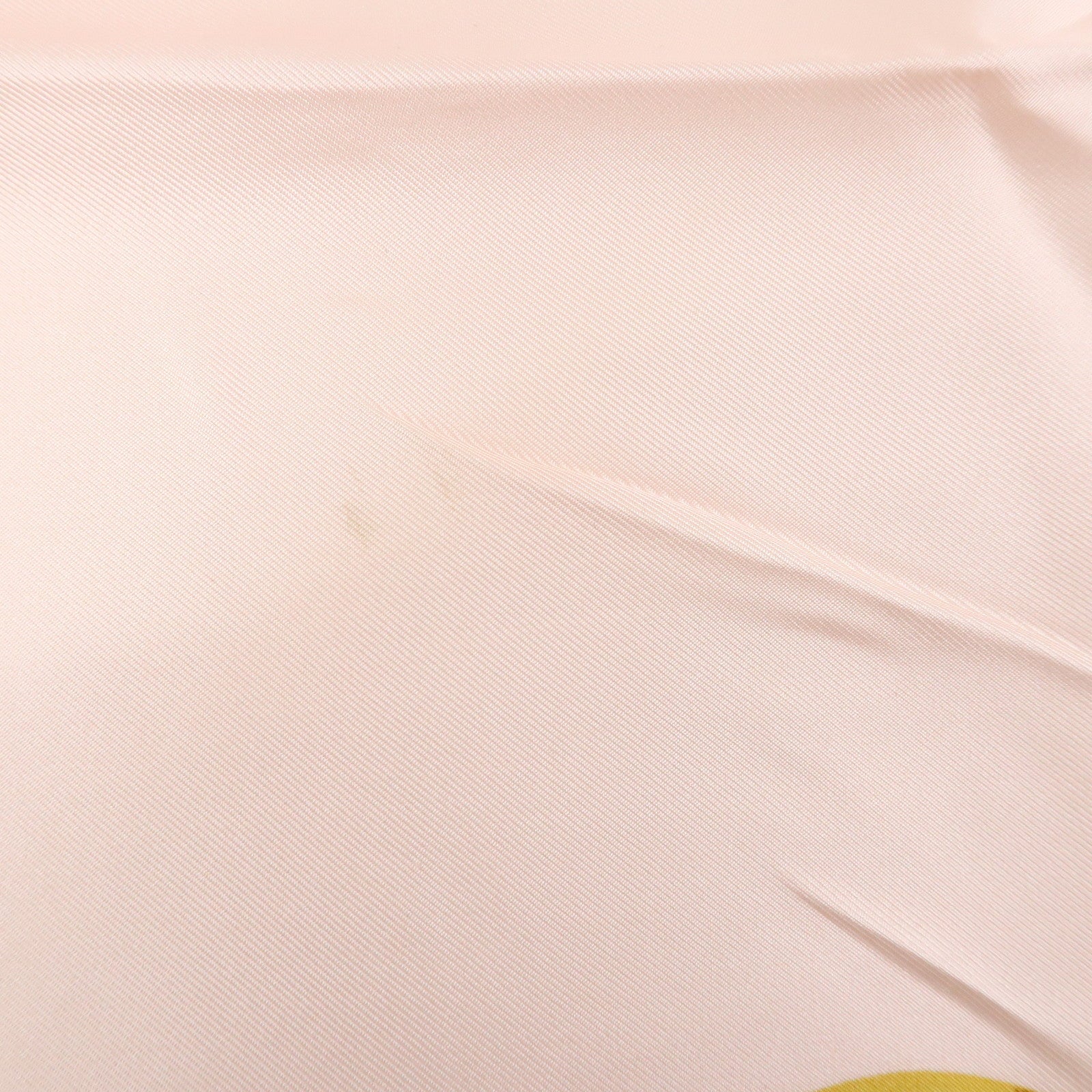 CHANEL COCO Mark Silk 100% Scarf Chain Pearl Motif Pink