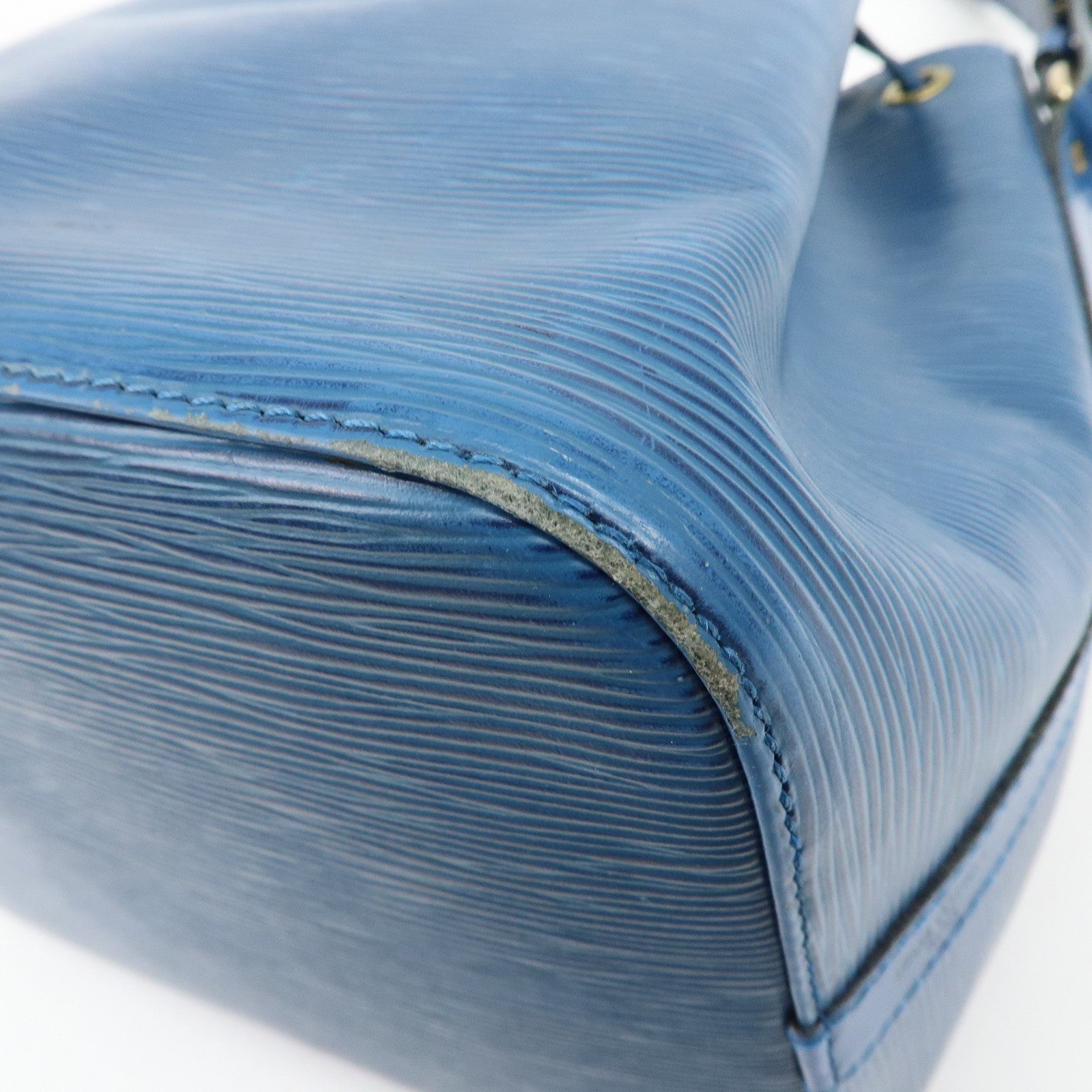 Louis Vuitton Epi Petit Noe Shoulder Hand Bag Toledo Blue M44105