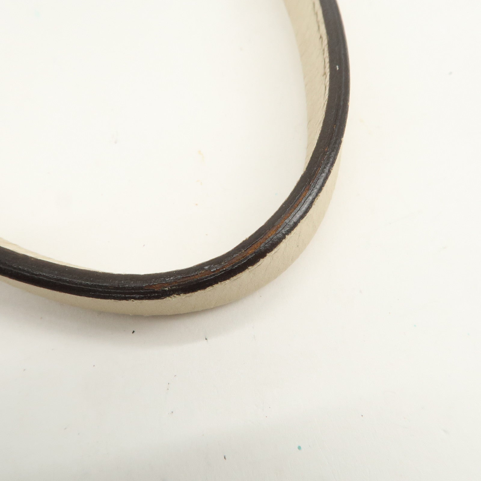 GUCCI Princy Sherry GG Canvas Leather Tote Bag Brown Ivory 163805