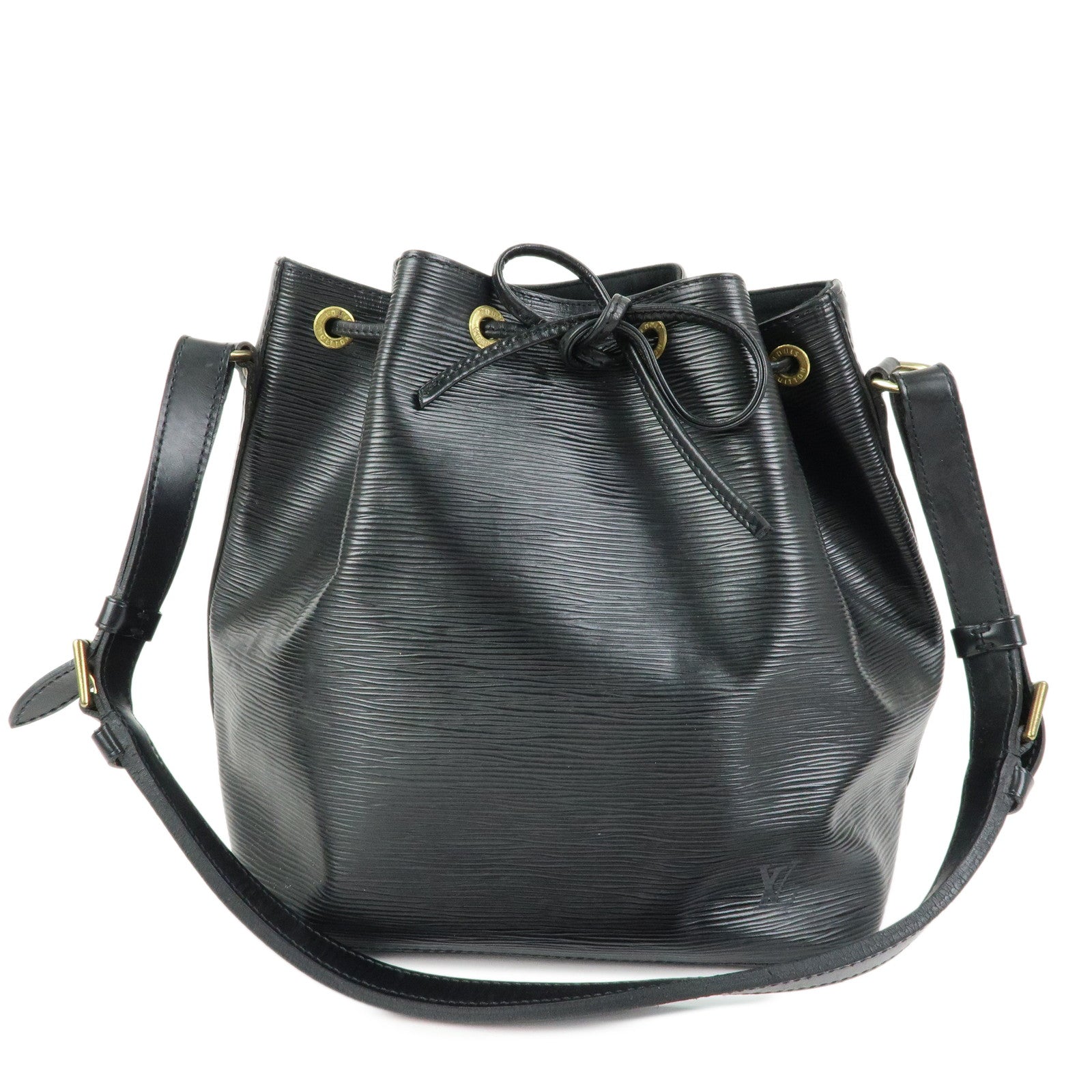 Louis Vuitton Epi Petit Noe Shoulder Bag Noir Black M59012