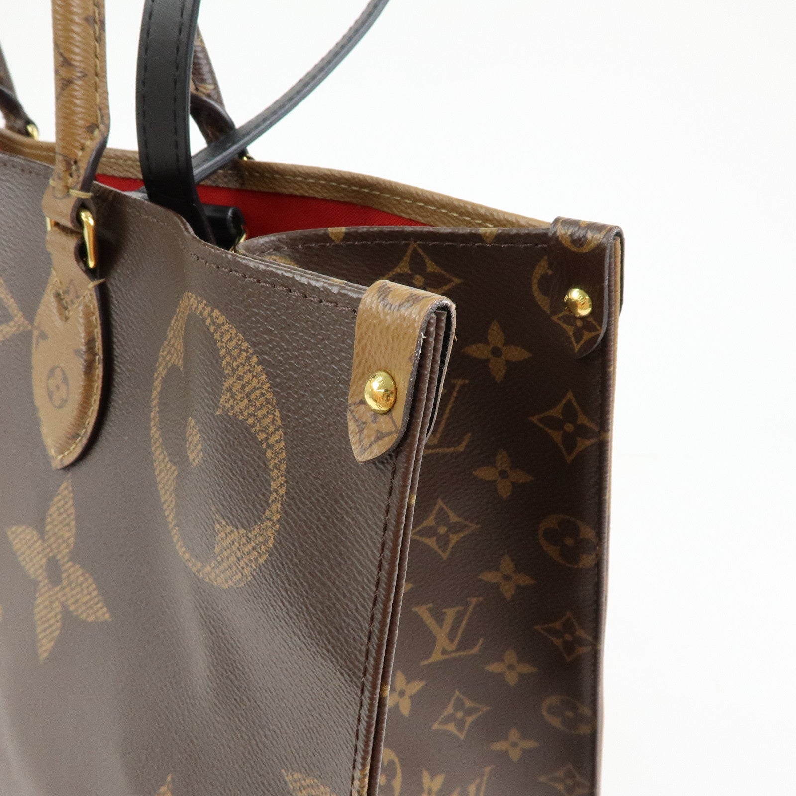 Louis Vuitton Monogram Giant On The Go GM Leather Hand Bag M45320