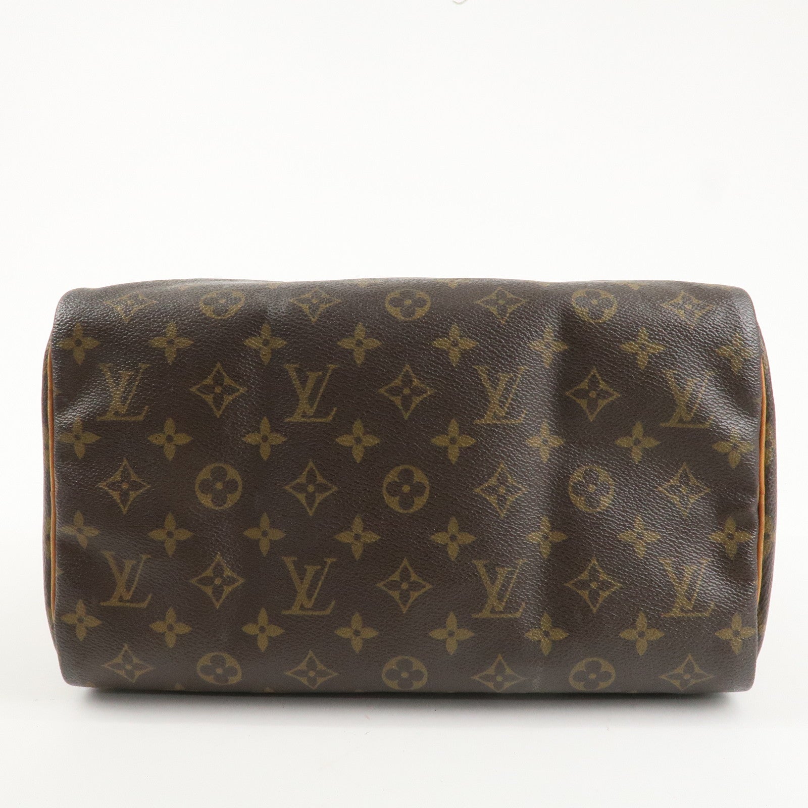Louis Vuitton Monogram Speedy 30 Boston Bag Hand Bag Brown M41526 Used