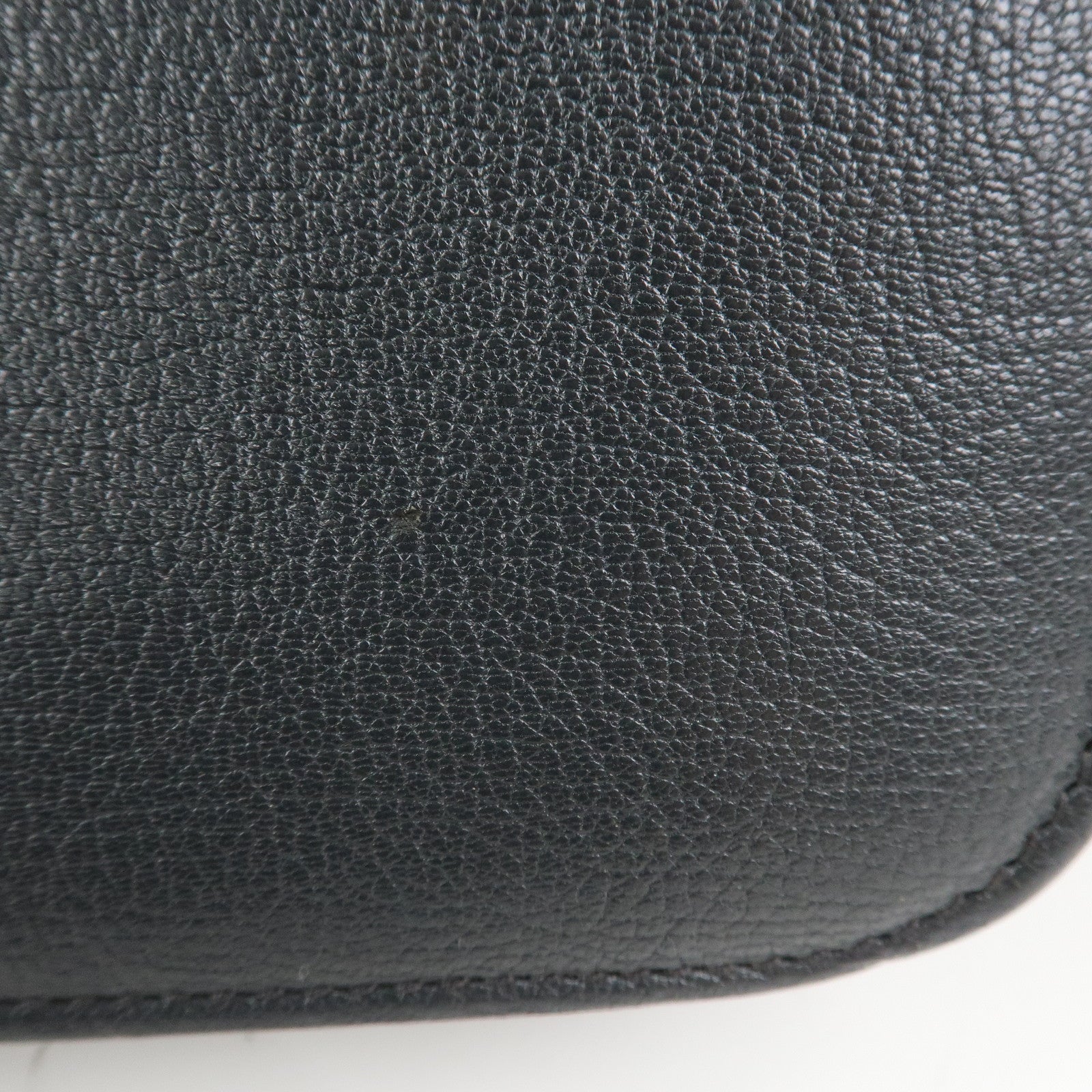 MIU MIU MADRAS Leather 2Way Bag Hand Bag Shoulder Bag Grey