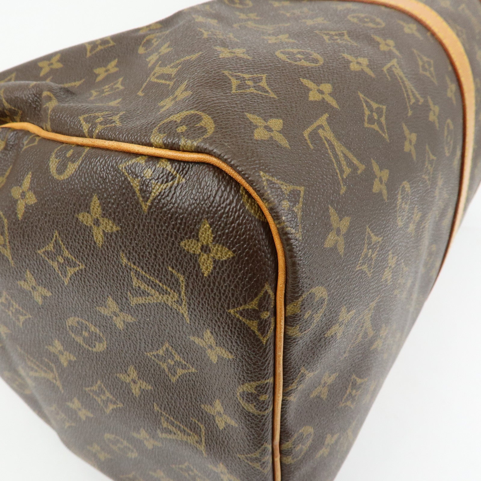 Louis Vuitton Monogram Keep All 55 Boston Bag Brown M41424