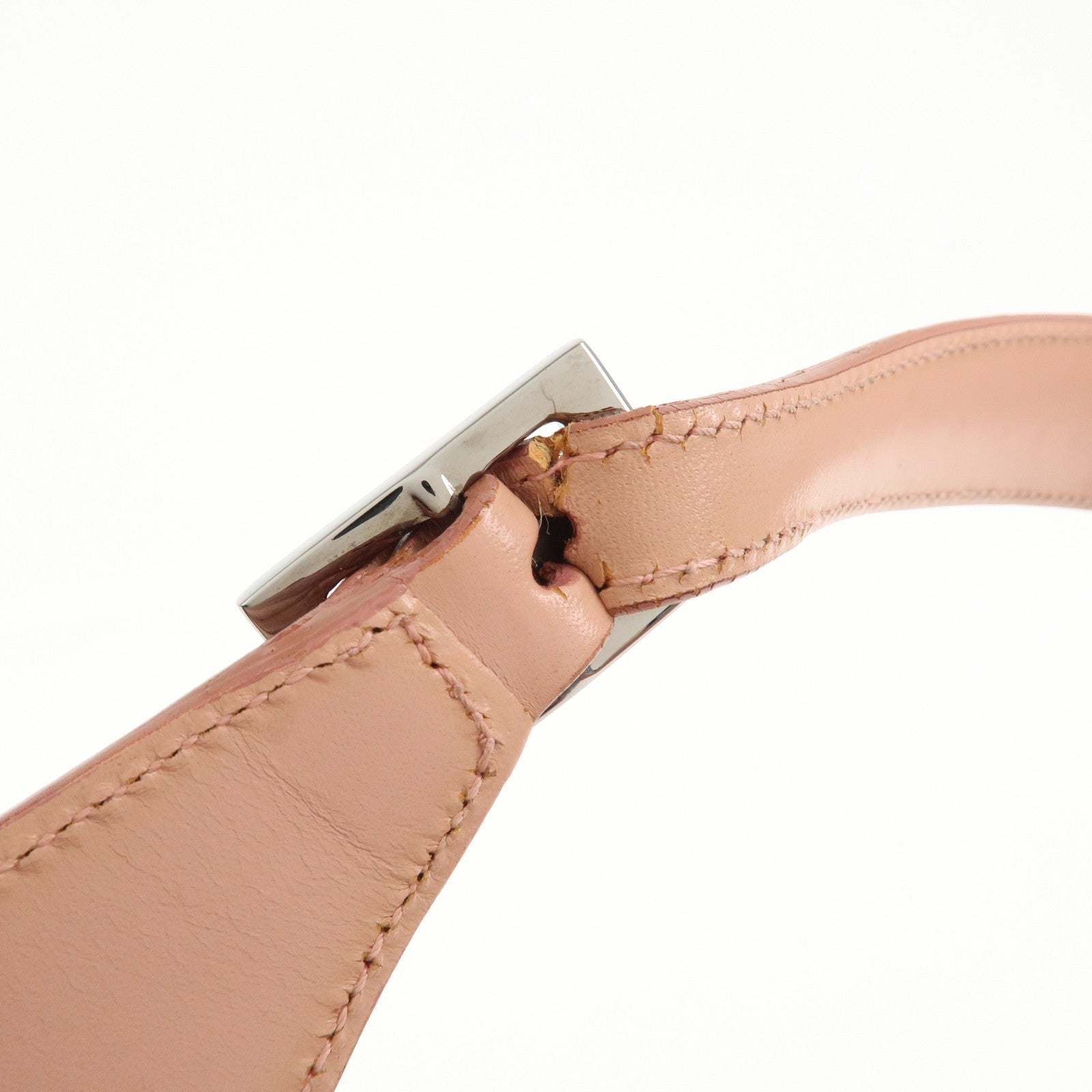 GUCCI Jackie Canvas Leather Shoulder Hand Bag Pink 001.3735