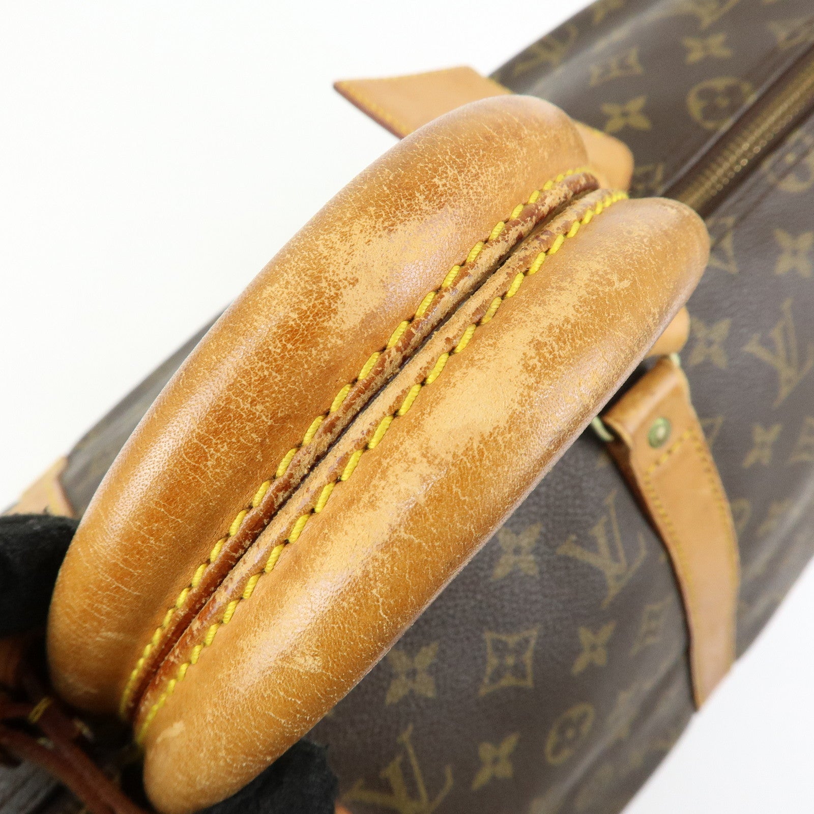 Louis Vuitton Monogram Keep All Bandouliere 50 Boston Bag M41416