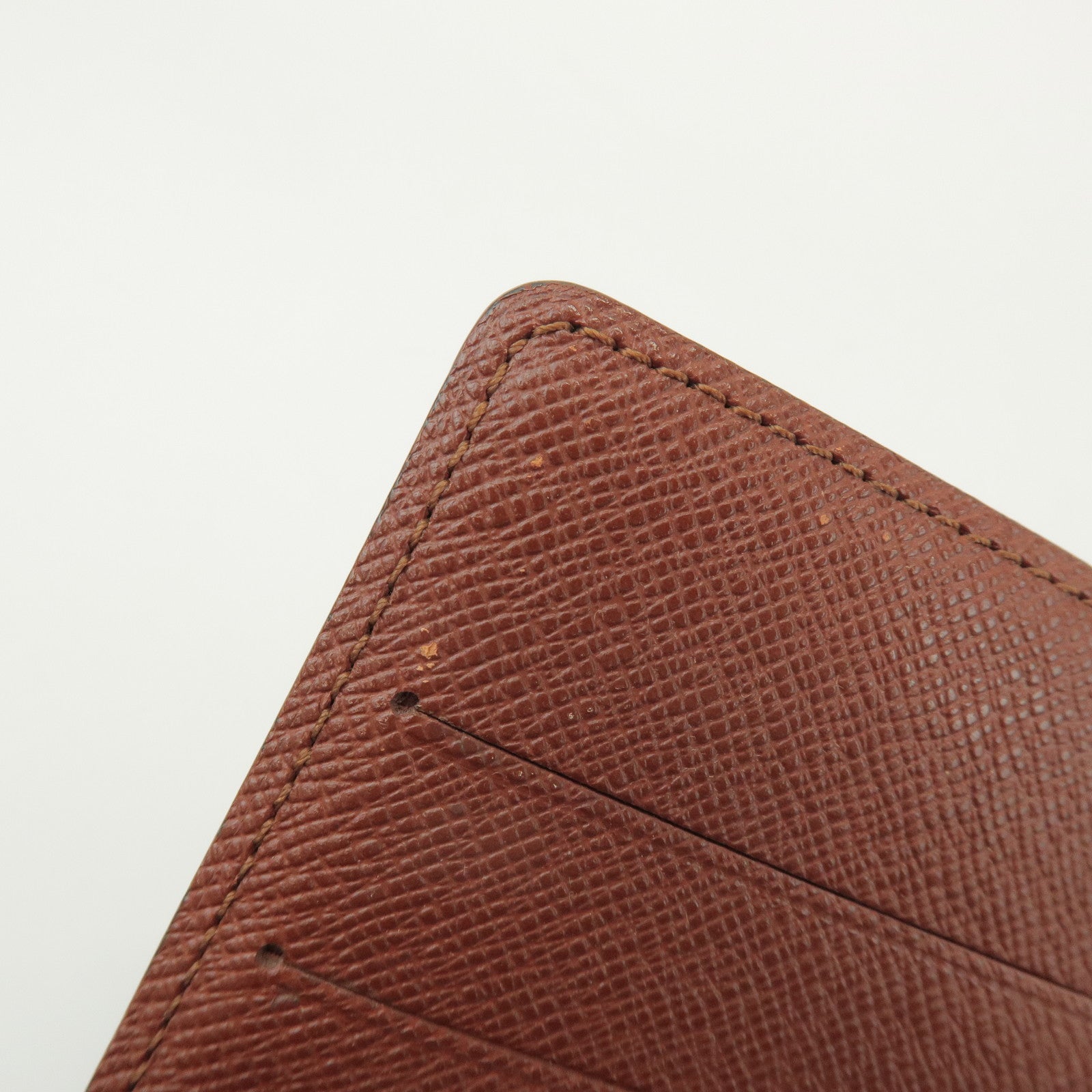 Louis Vuitton Monogram Agenda PM Planner Cover Brown R20005