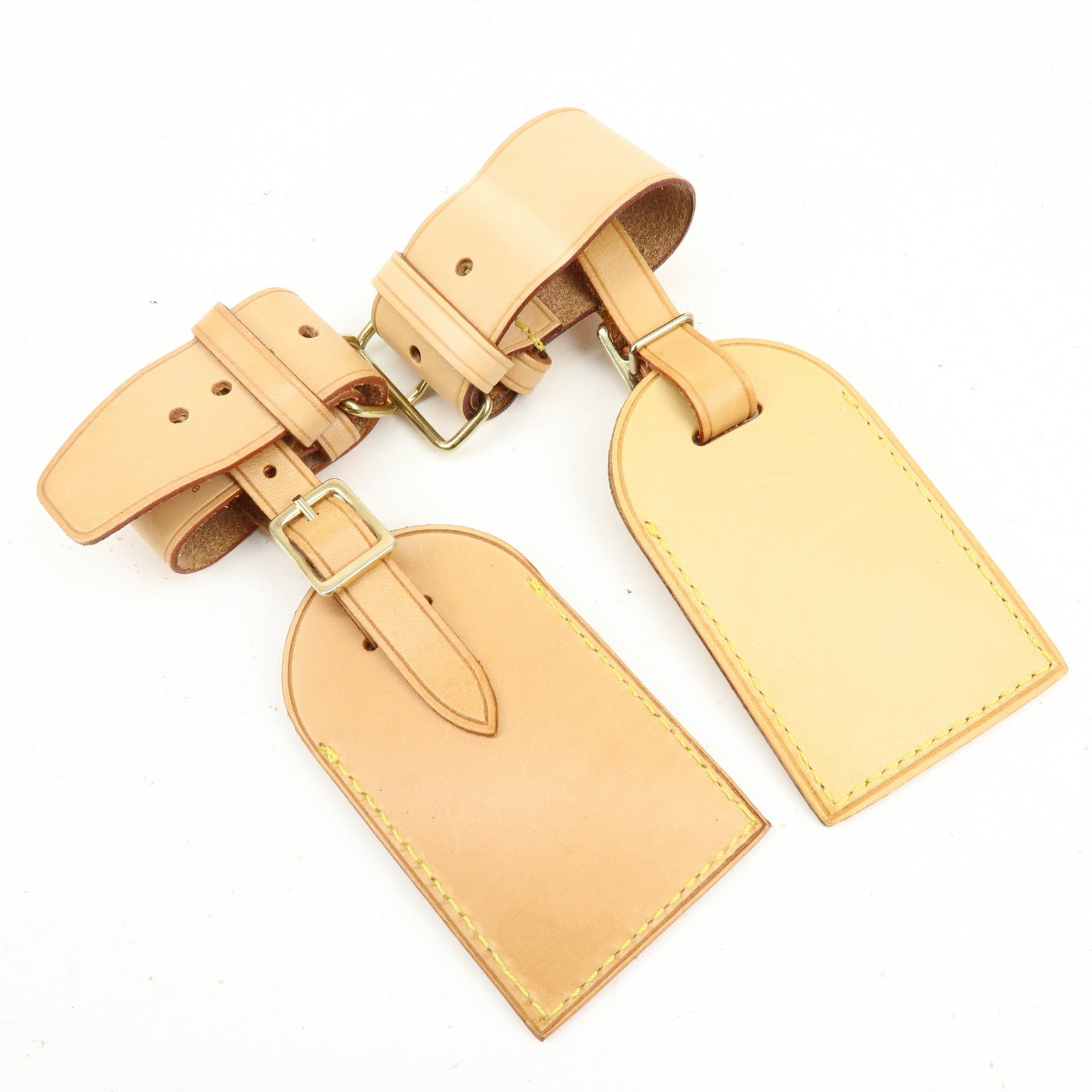 Louis Vuitton Set of 10 Leather Name Tag & Poignet