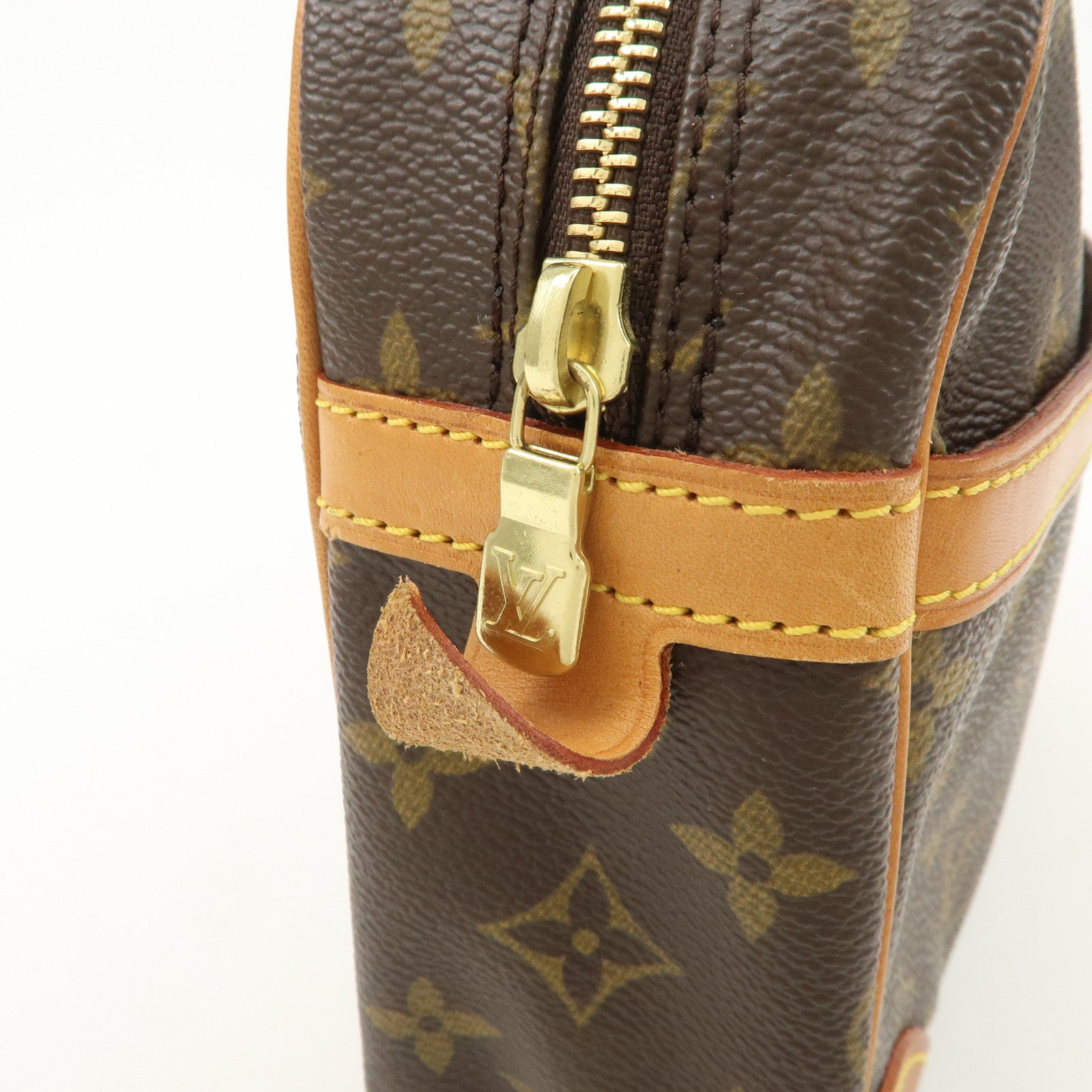 Louis Vuitton Monogram Compiegne 28 Pouch Clutch Bag Brown M51845 Used