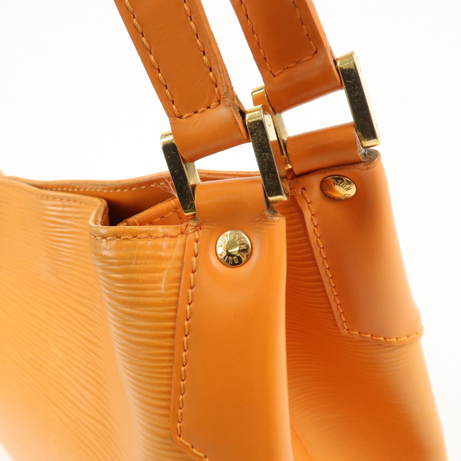 Louis Vuitton Epi Mandala MM Shoulder Bag Orange M5889H