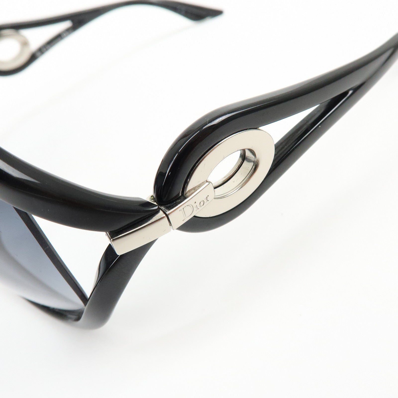 Christian Dior Plastic Sunglasses 62□15 120 Black