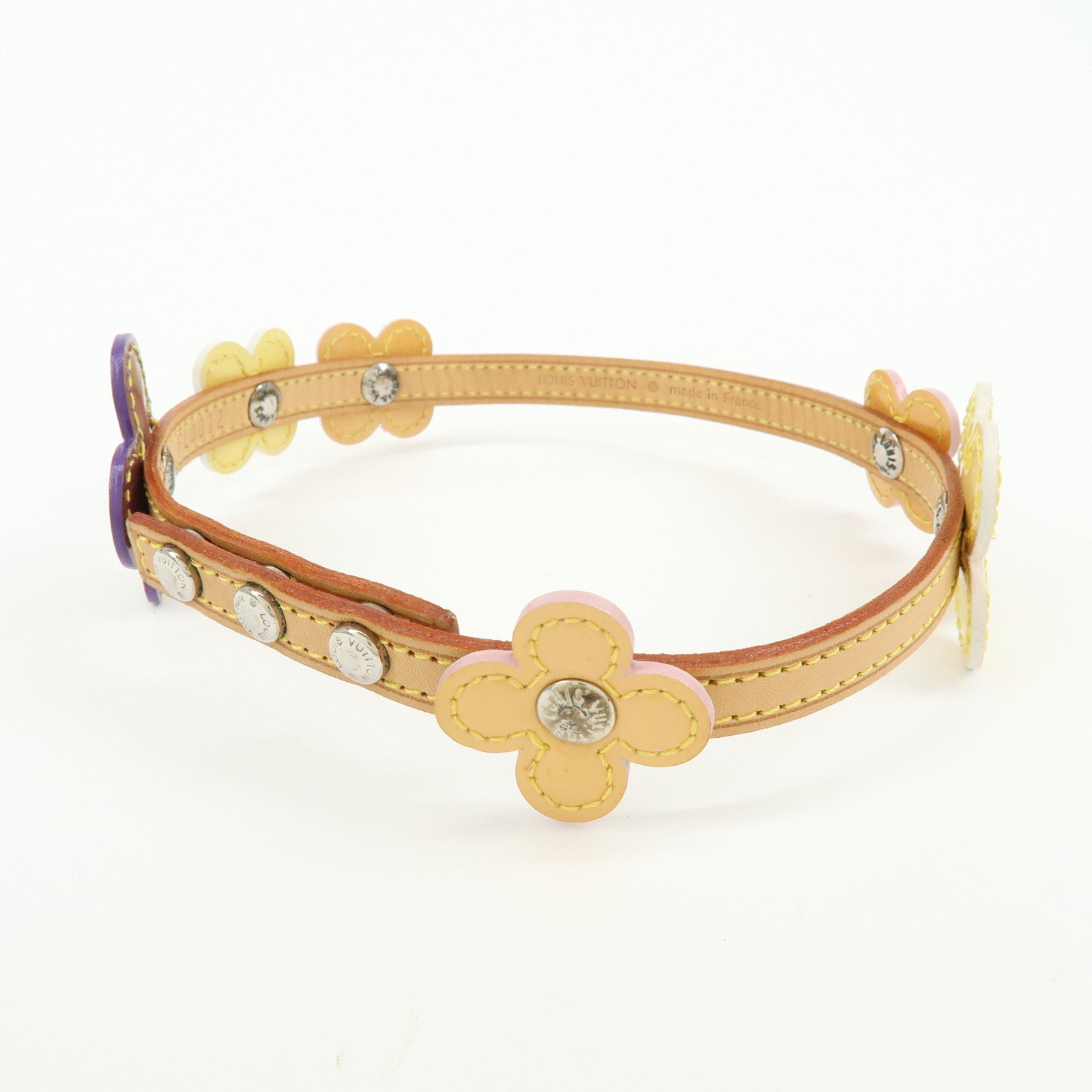 Louis Vuitton Monogram Vernis Flower Lexington Bracelet M92252
