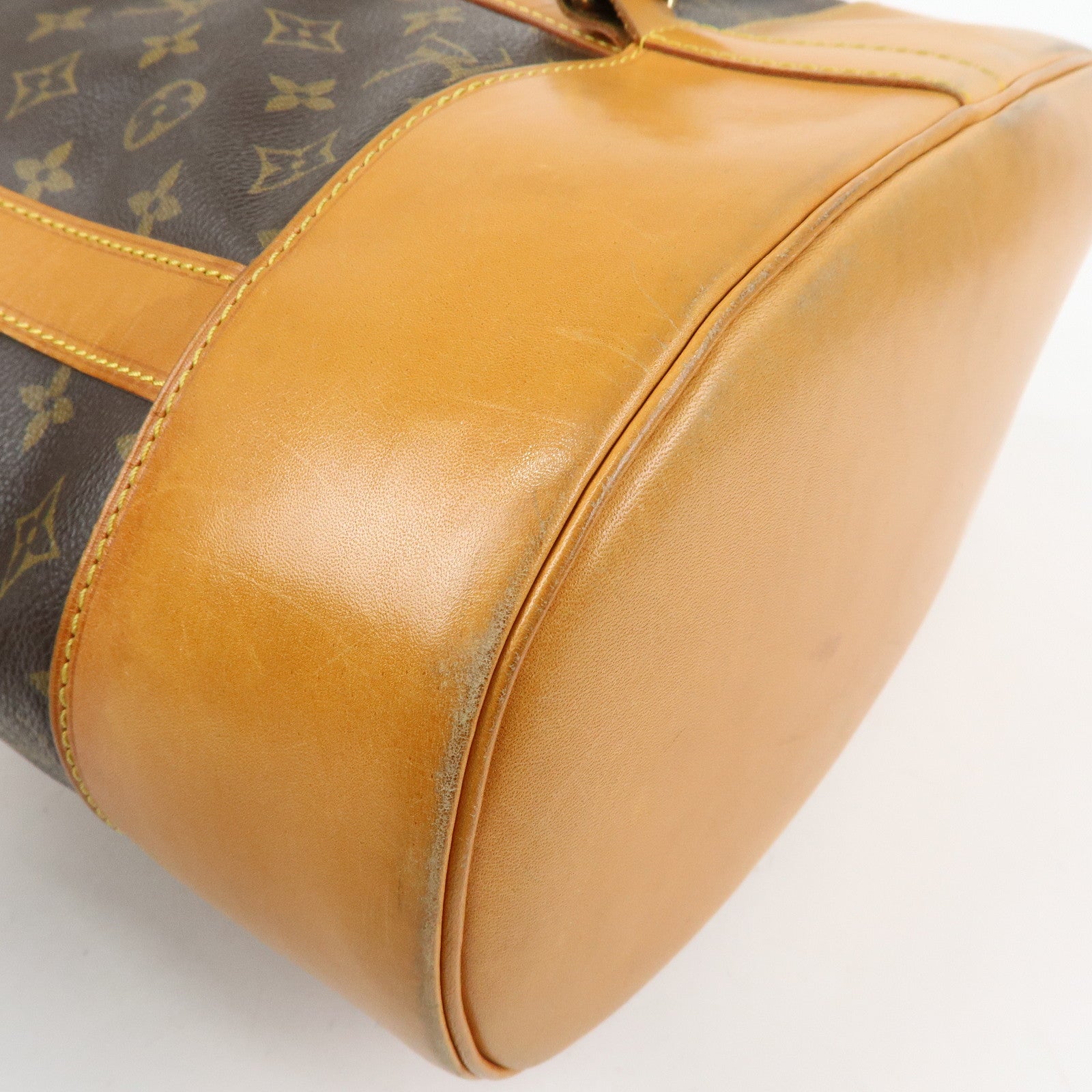 Louis Vuitton Monogram Randonnee GM Shoulder Bag Brown M42244