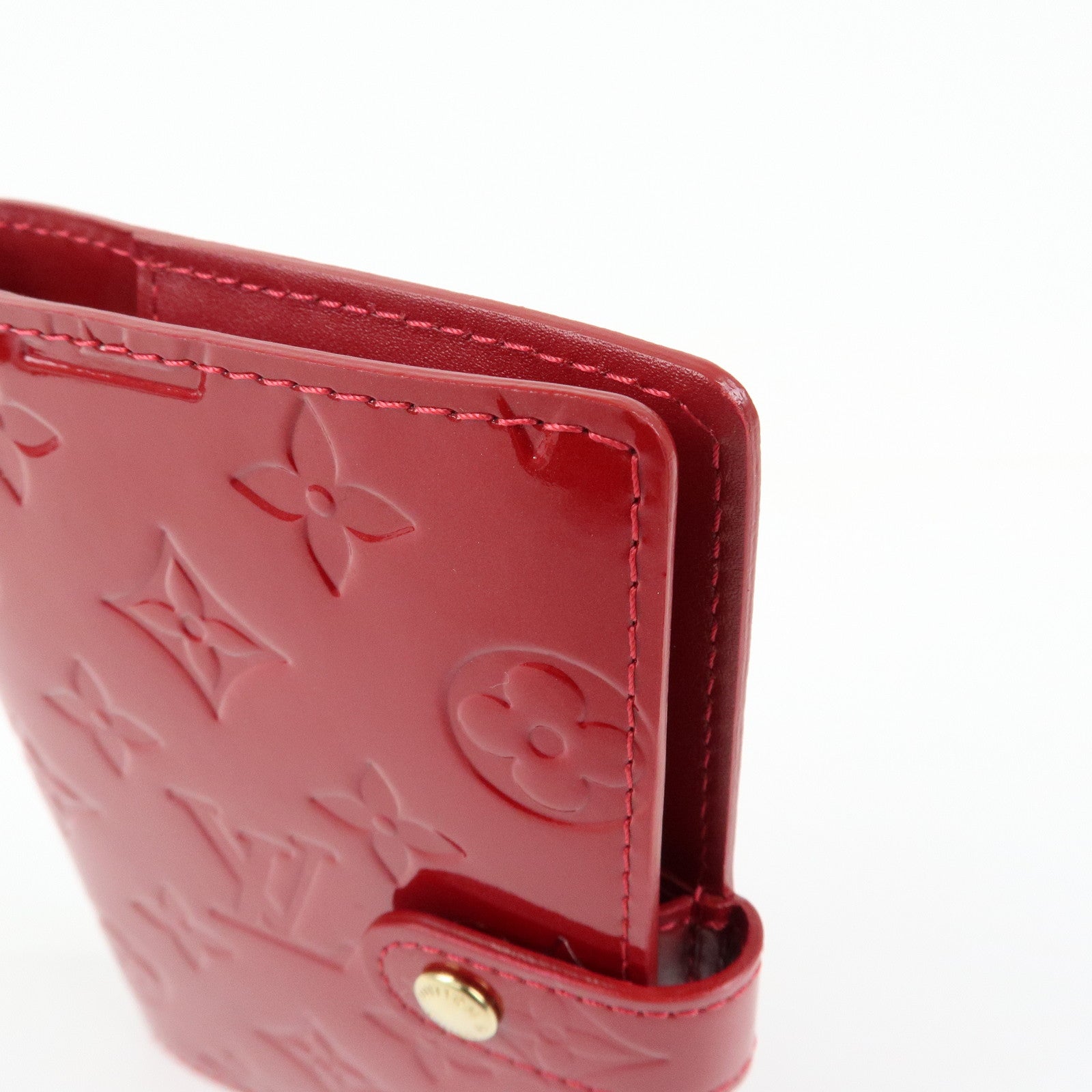 Louis Vuitton Monogram Vernis Agenda PM Pomme d'Amour Red R21016