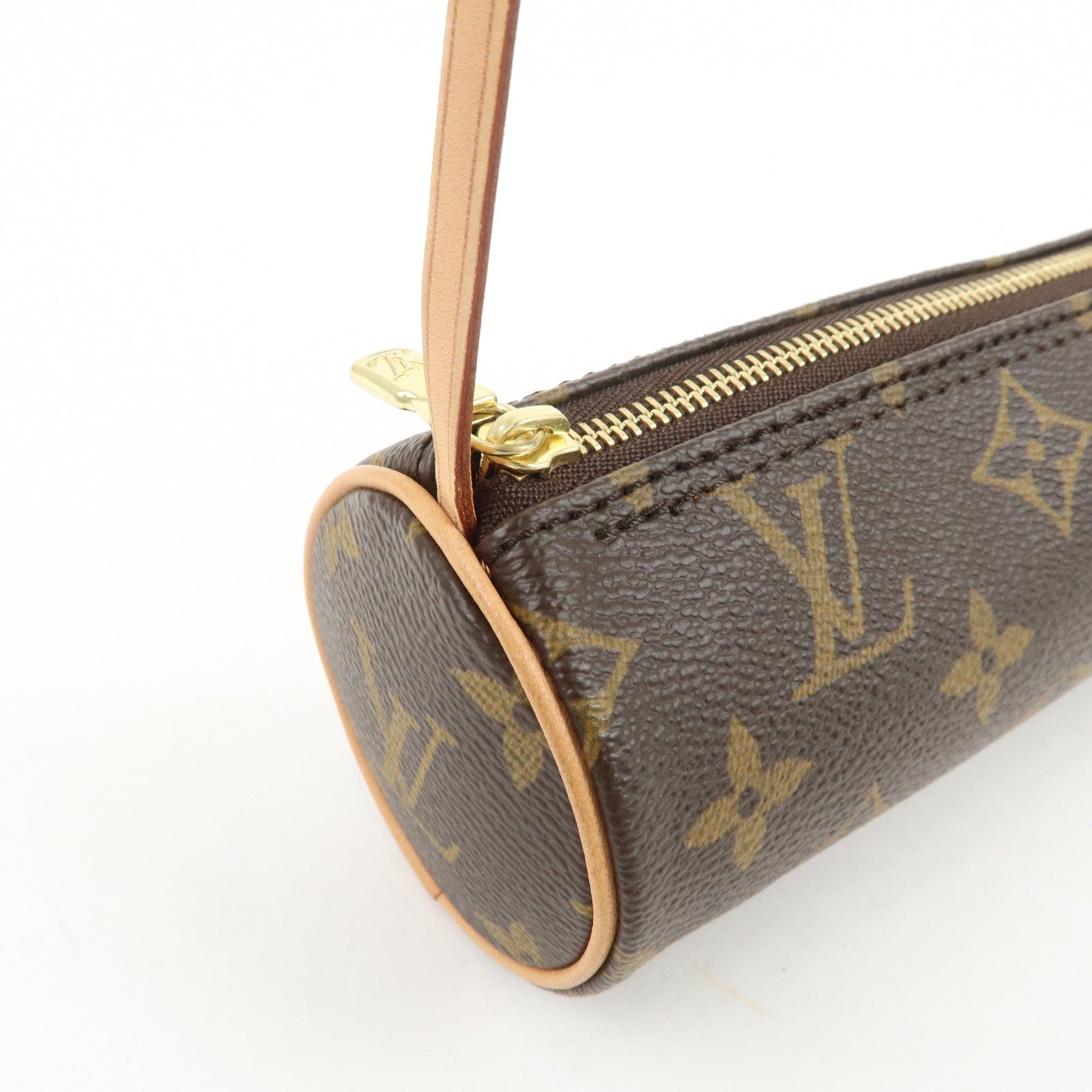 Louis Vuitton Mini Pouch for Papillon Bag New Style Brown