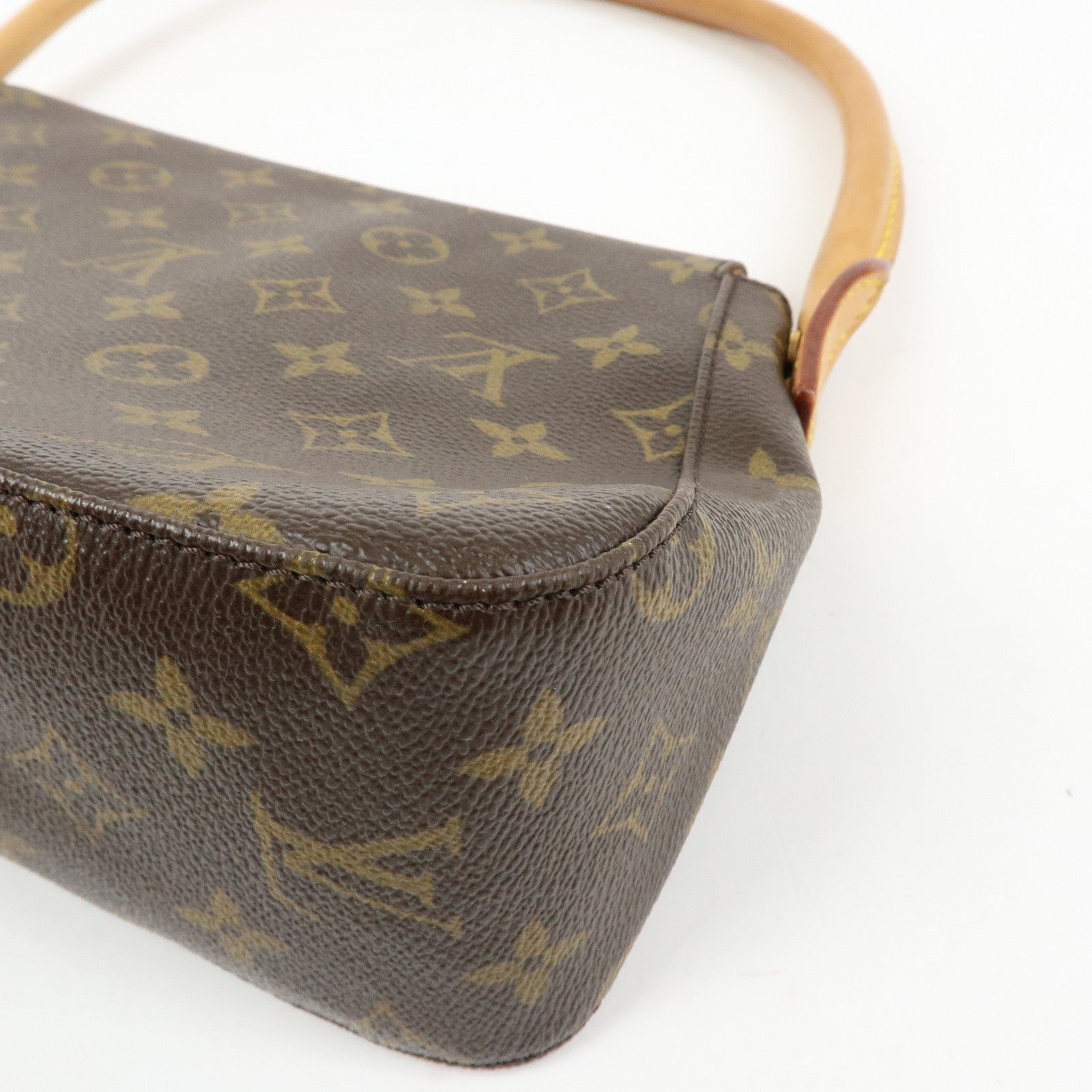 Louis Vuitton Monogram Mini Looping Shoulder Bag Brown M51147