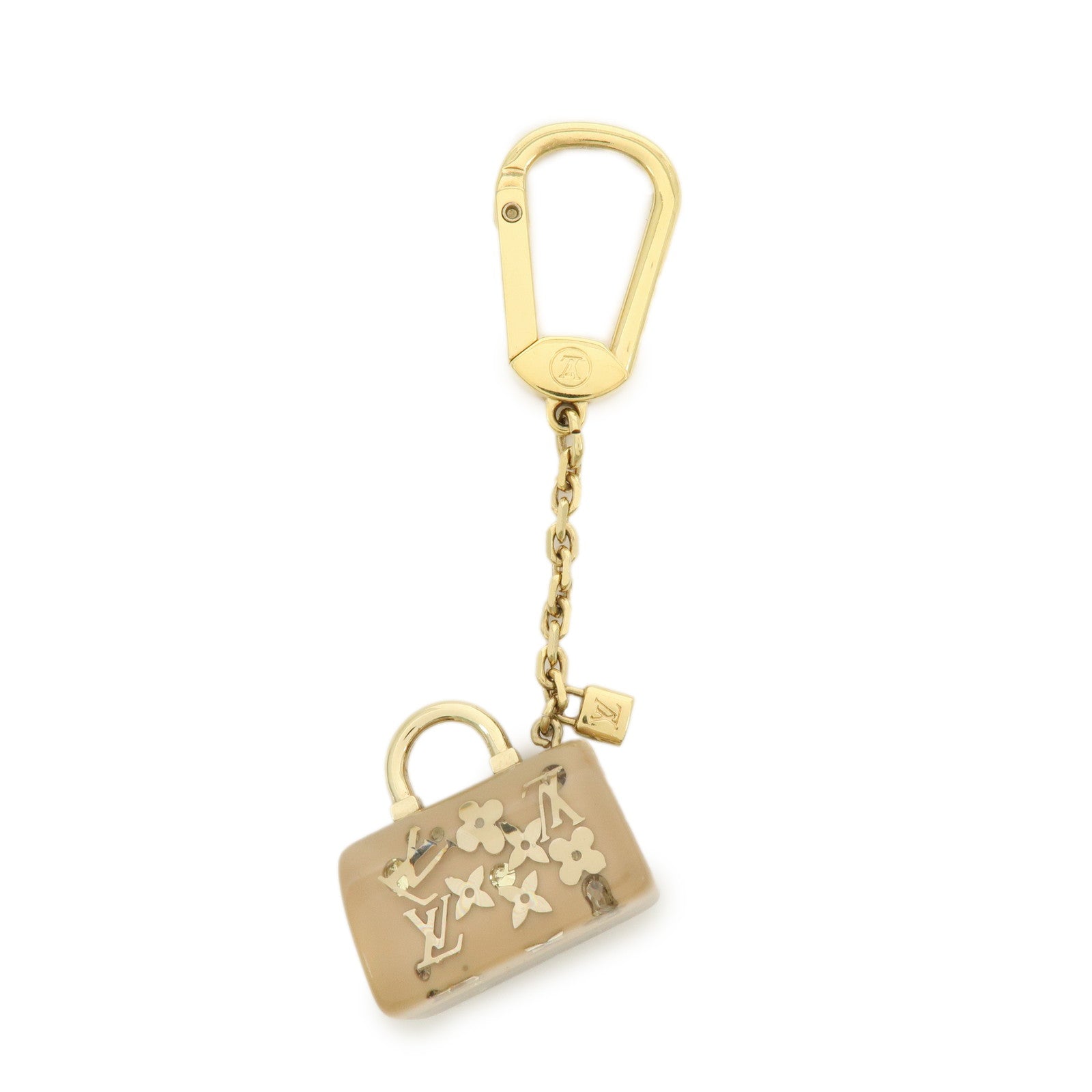 Louis Vuitton Porte Cles Speedy Inclusion Metal Bag Charm M65320