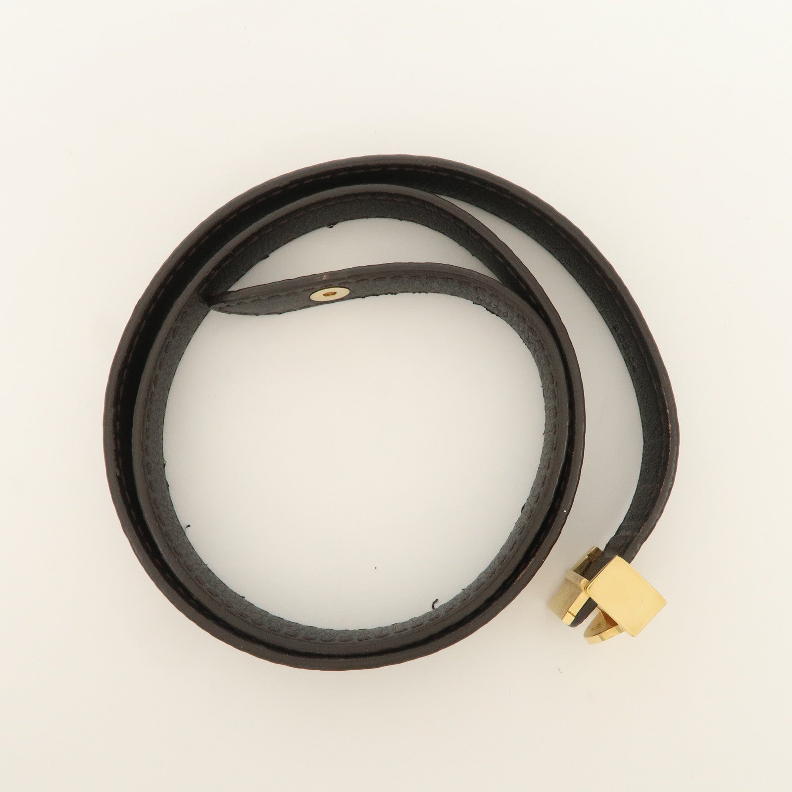 Louis Vuitton Monogram Canvas Box It Bracelet Brown M6740