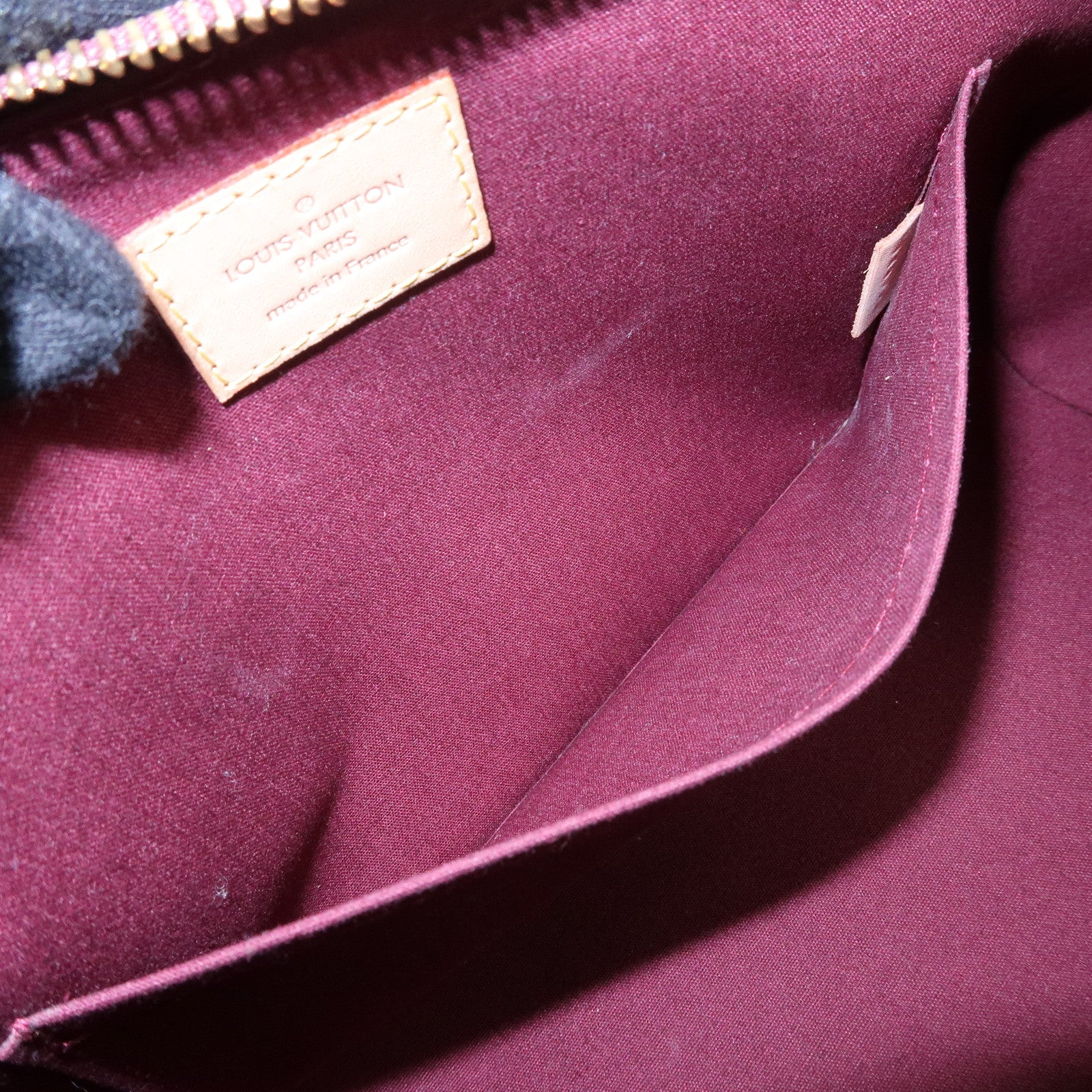 Louis Vuitton Monogram Vernis Sherwood PM Boston Hand Bag M91492