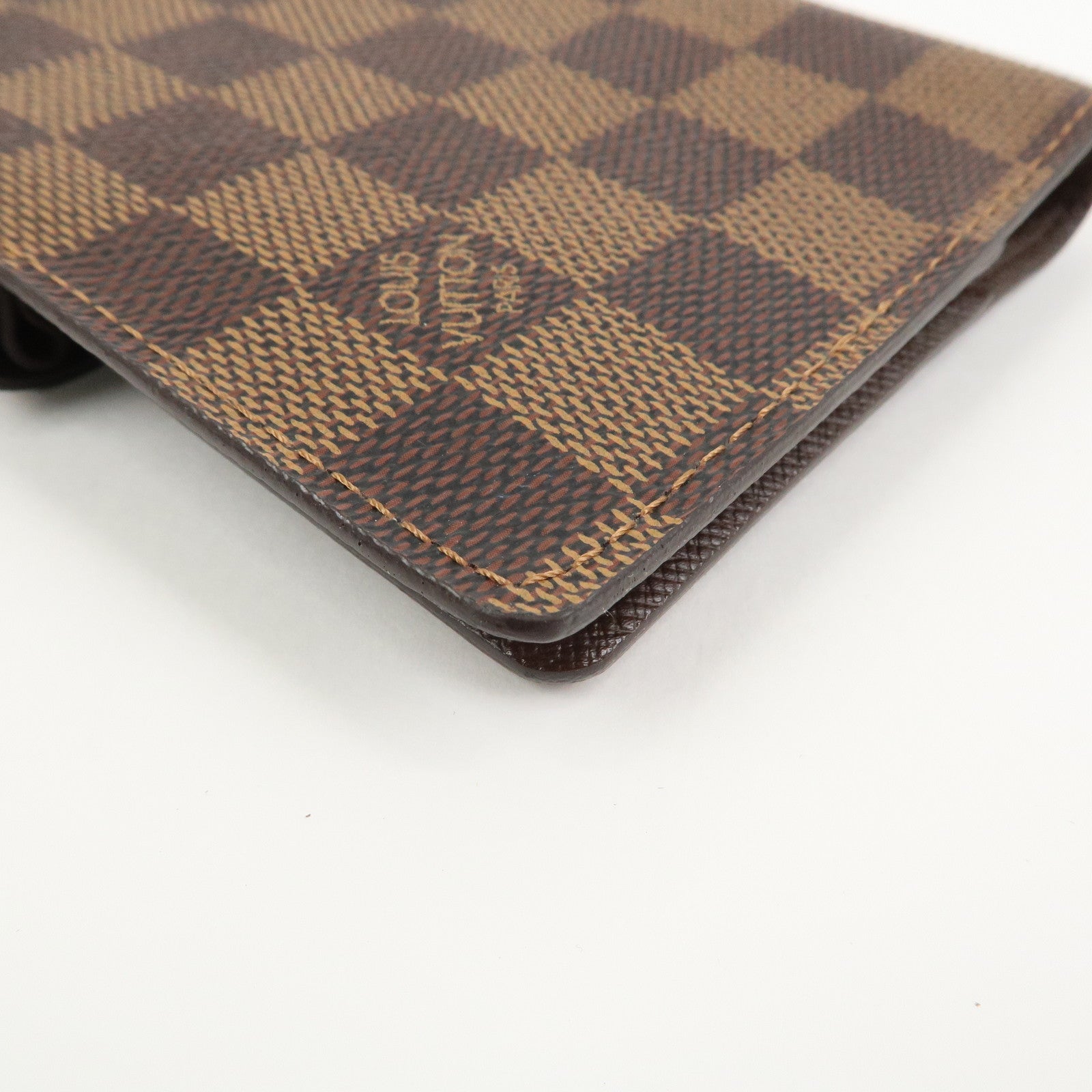 Louis Vuitton Damier Agenda PM Planner Cover Damier Ebene R20700