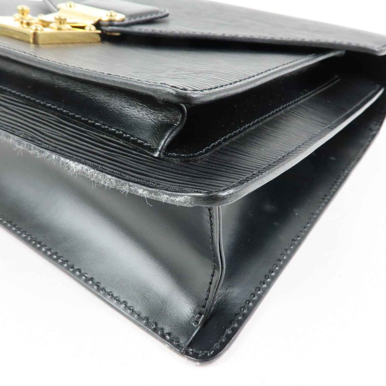 Louis Vuitton Epi Monceau 2Way Shoulder Bag Hand Bag Noir M52122