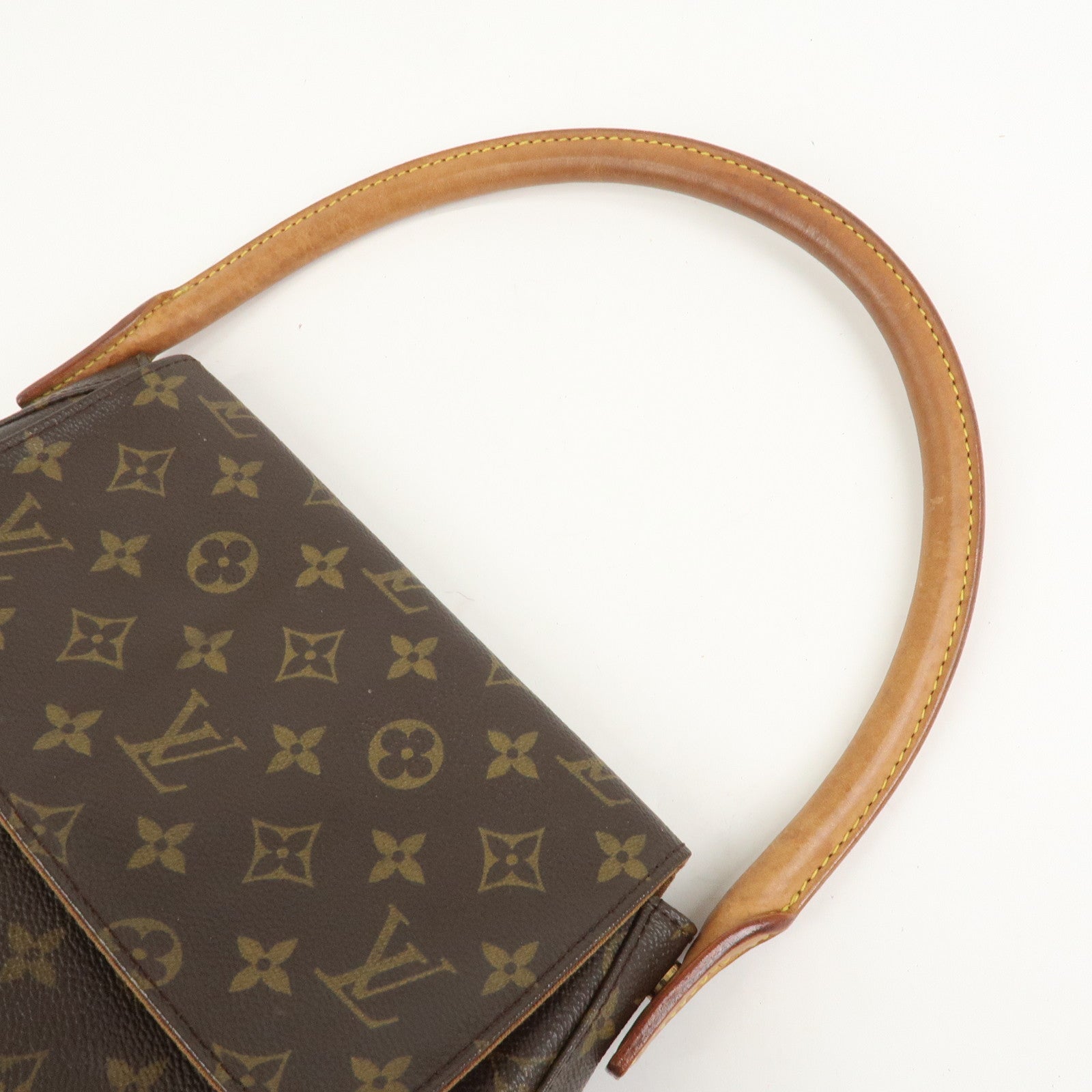 Louis Vuitton Monogram Mini Looping Shoulder Bag Brown M51147