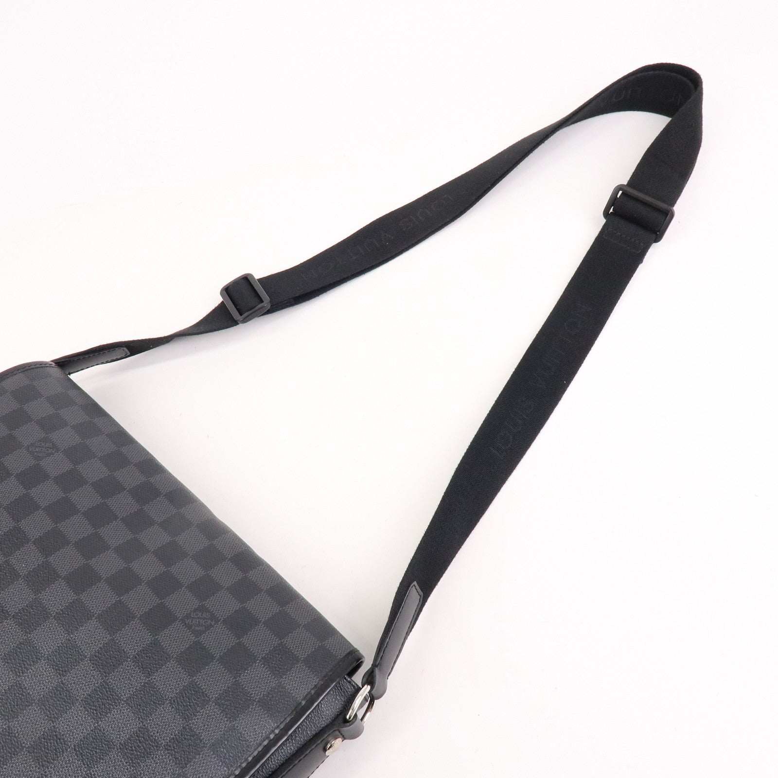 Louis Vuitton Damier Graphite Daniel MM Shoulder Bag N58029