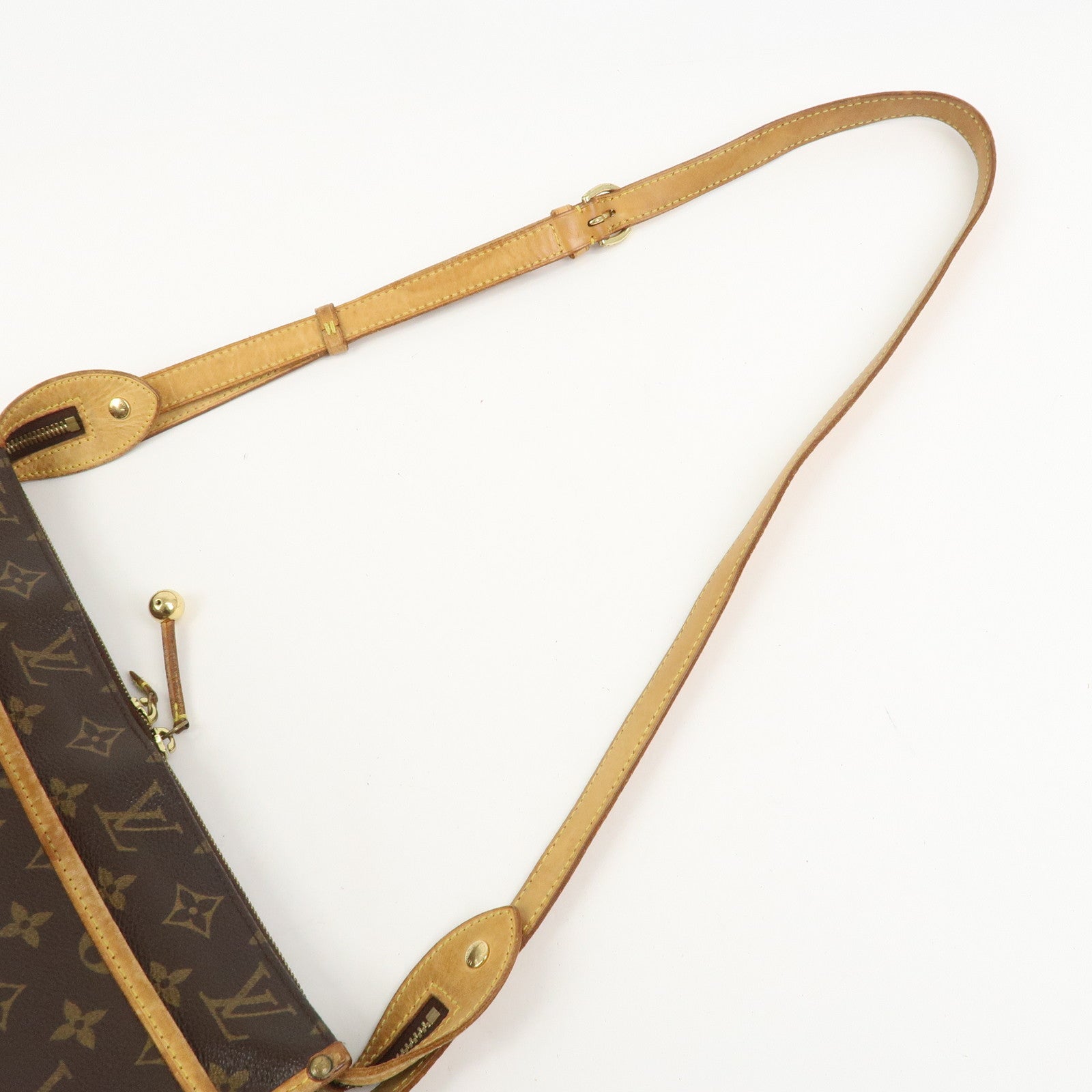 Louis Vuitton Monogram Popincourt Long Shoulder Bag Brown M40008