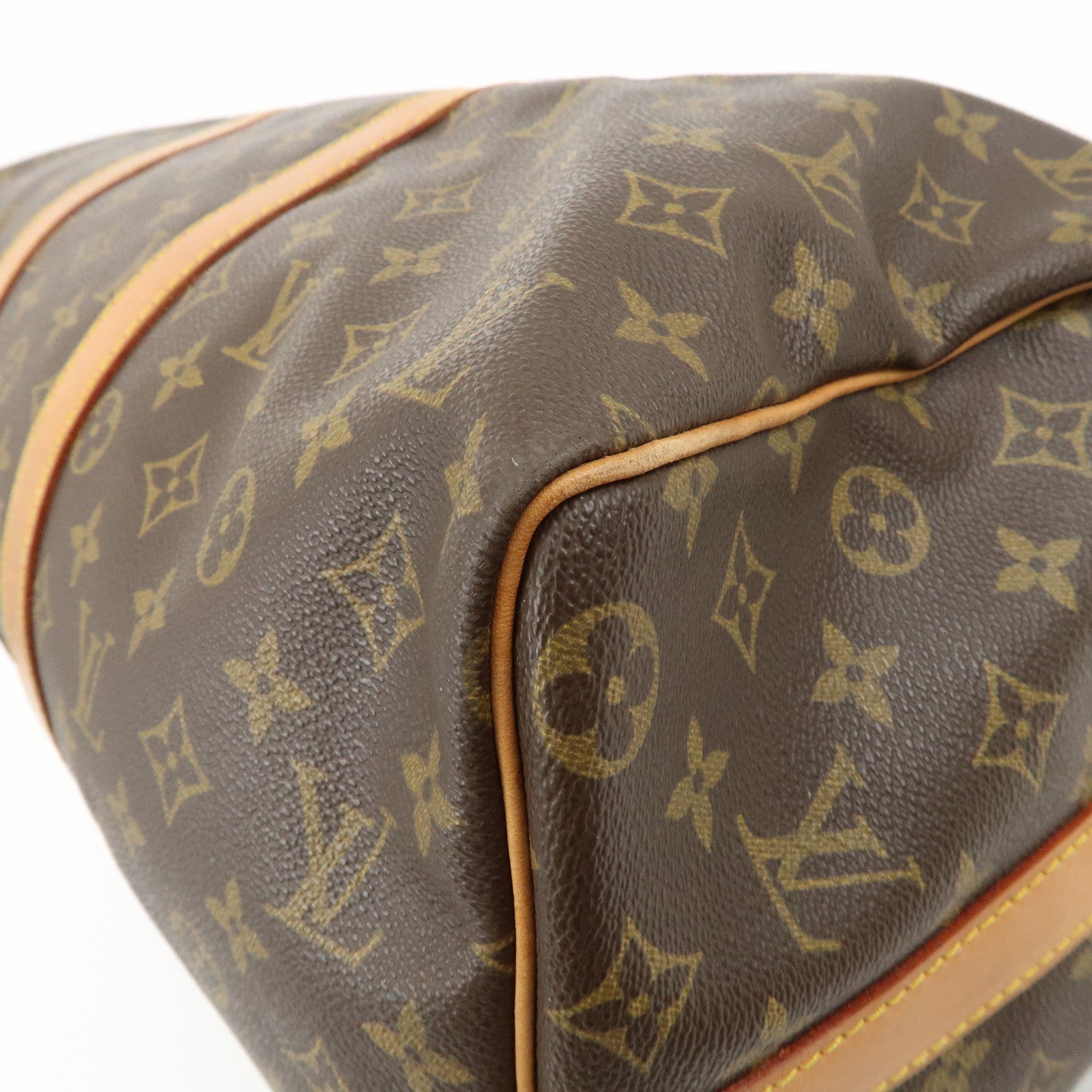 Louis Vuitton Monogram Keep All Bandouliere 45 Boston Bag M41418