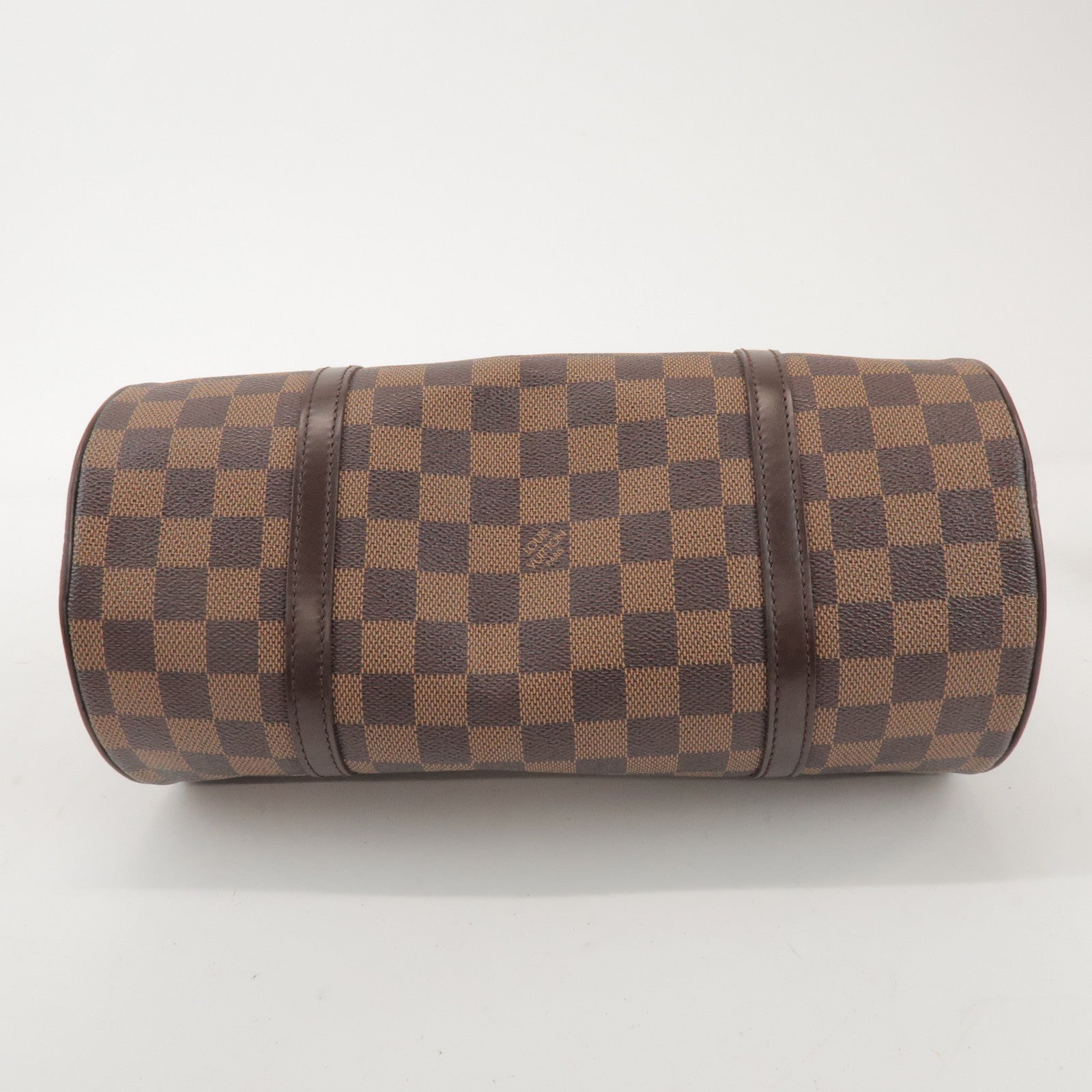 Louis Vuitton Damier Ebene Papillon 30 Hand Bag Brown N51303