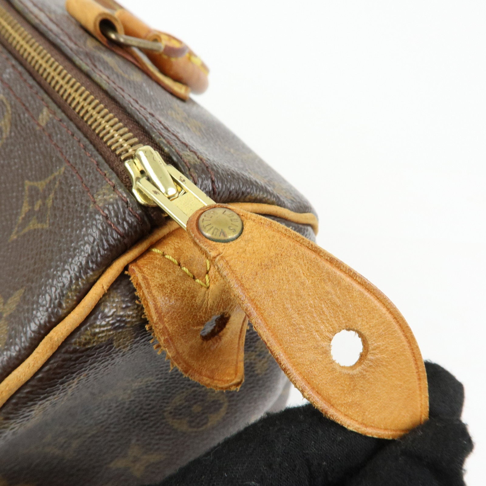 Louis Vuitton Monogram Speedy 30 Boston Bag Hand Bag Brown M41526