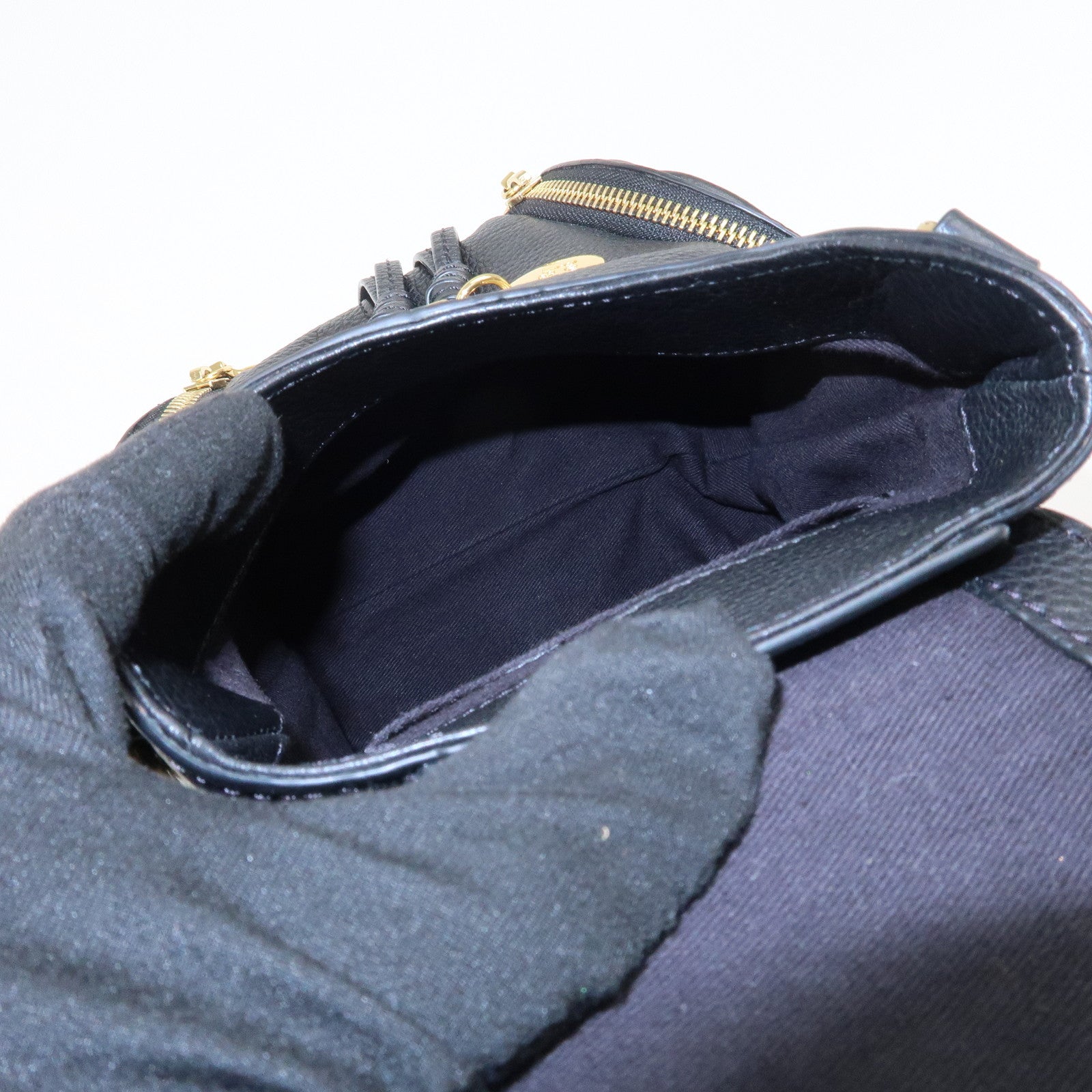 Chloe See by Chloe Olga Logo Leather 2Way Bag Backpack Hand Bag