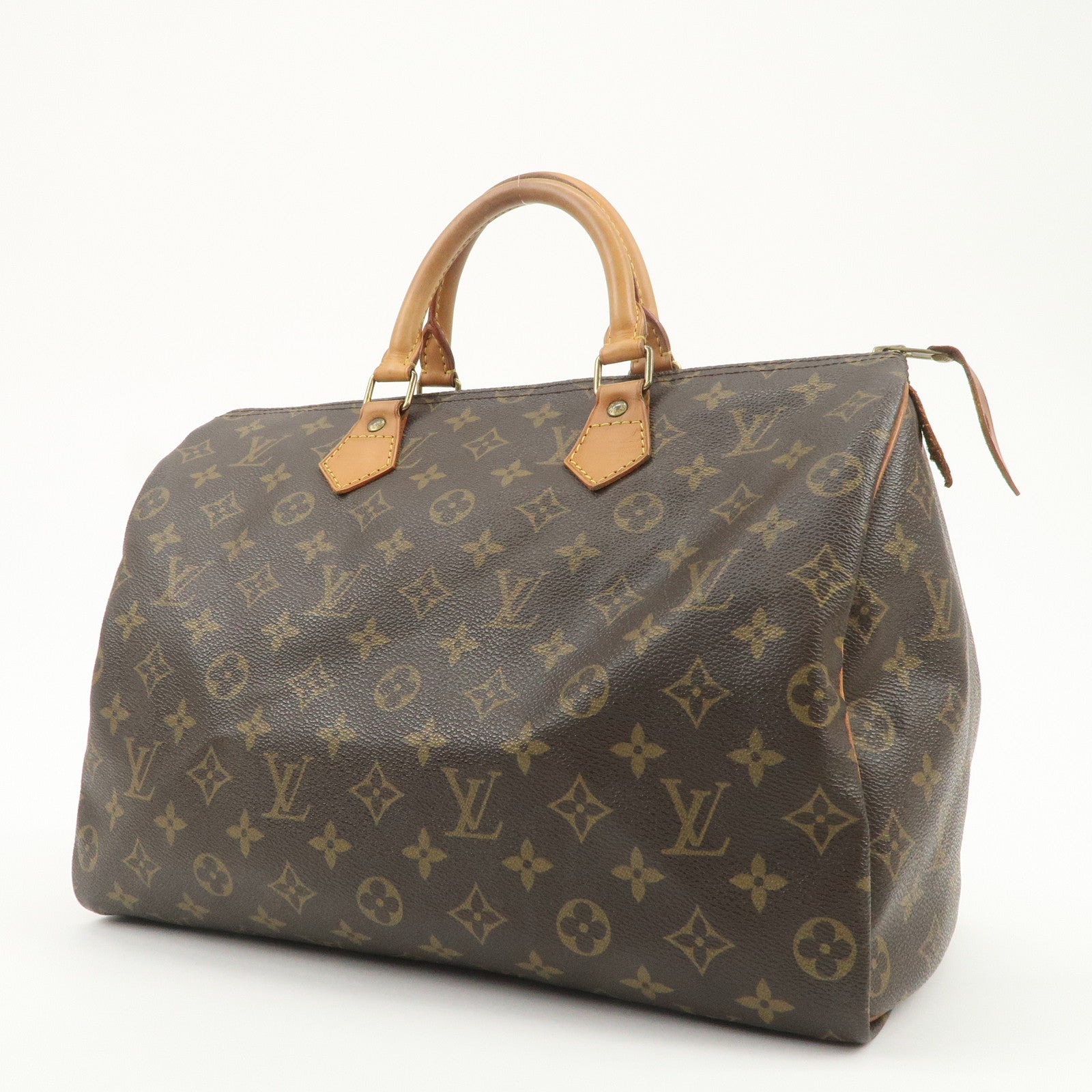 Louis Vuitton Monogram Speedy 35 Boston Bag Hand Bag M41524
