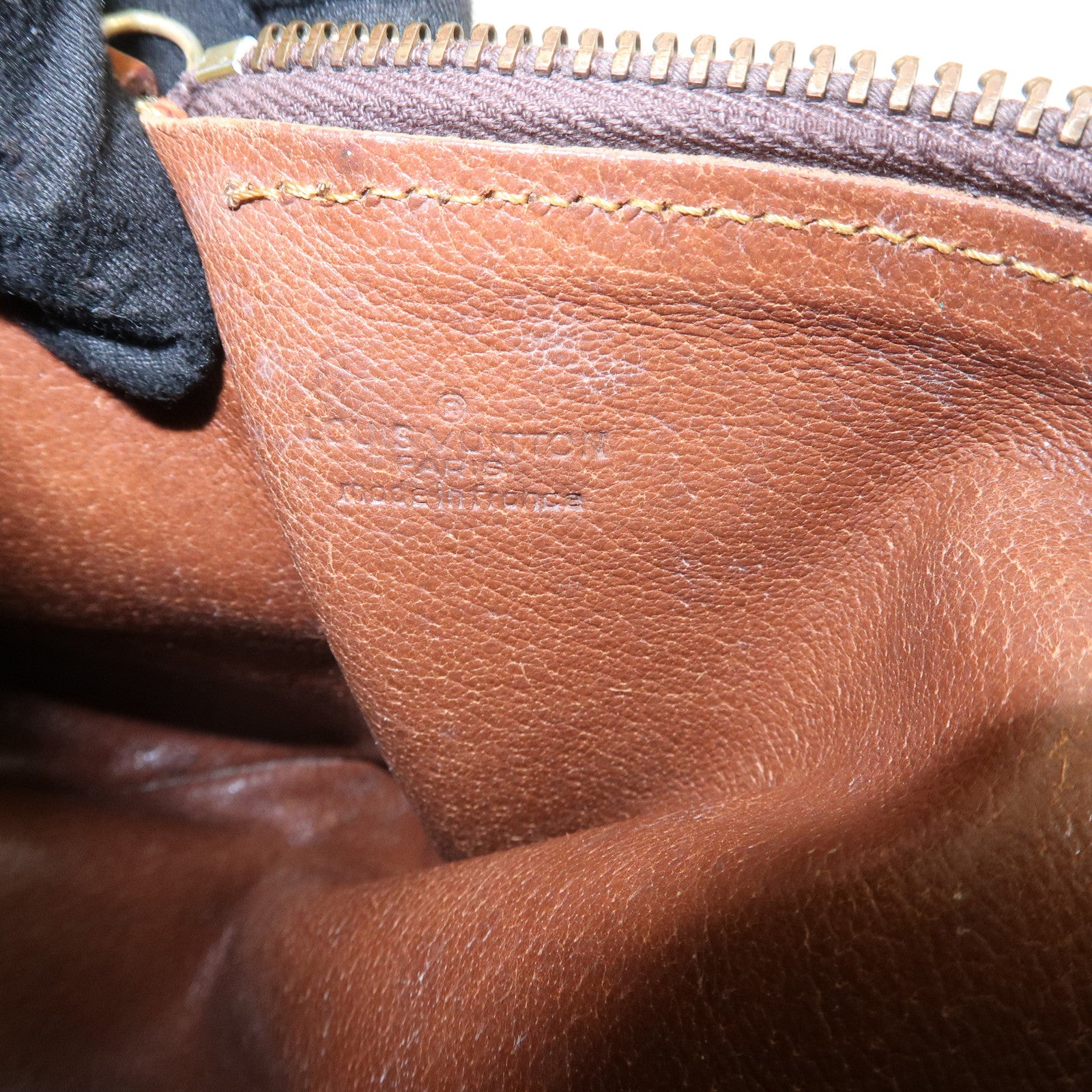 Louis Vuitton Monogram Papillon 30 Hand Bag Brown Old Style M51365