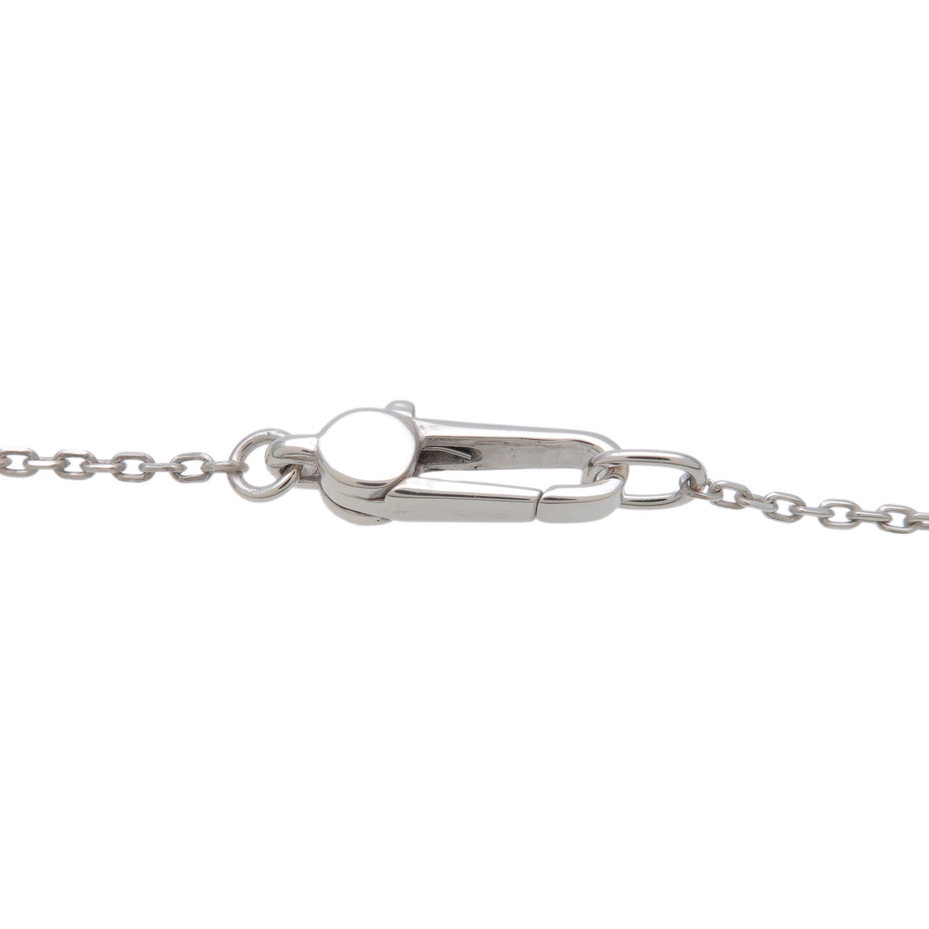 GUCCI Heart Plate Necklace SV925 Silver 223512