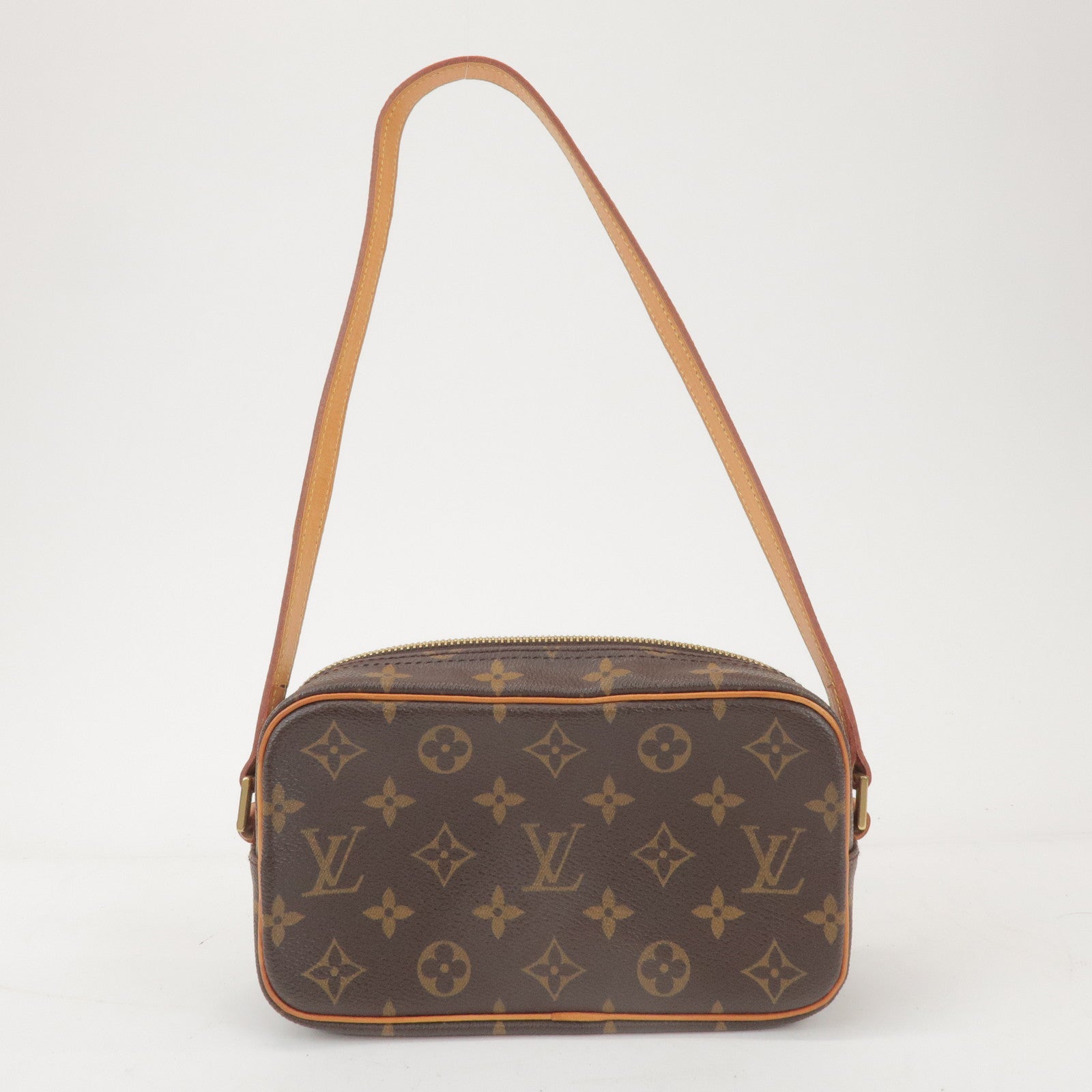 Louis Vuitton Monogram Pochette Cite Shoulder Bag Brown M51183